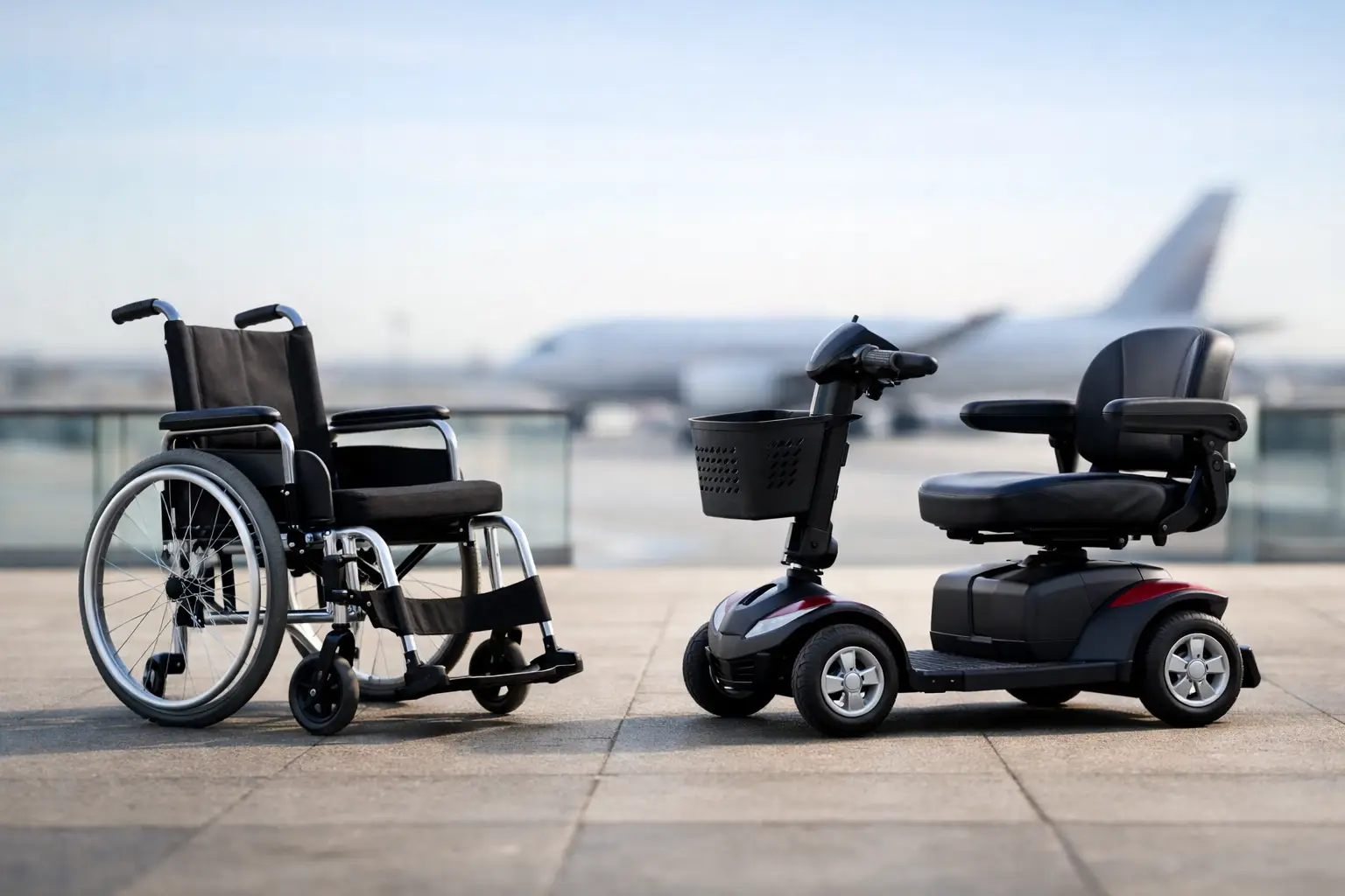 Manual Wheelchair vs Mobility Scooter for Travel