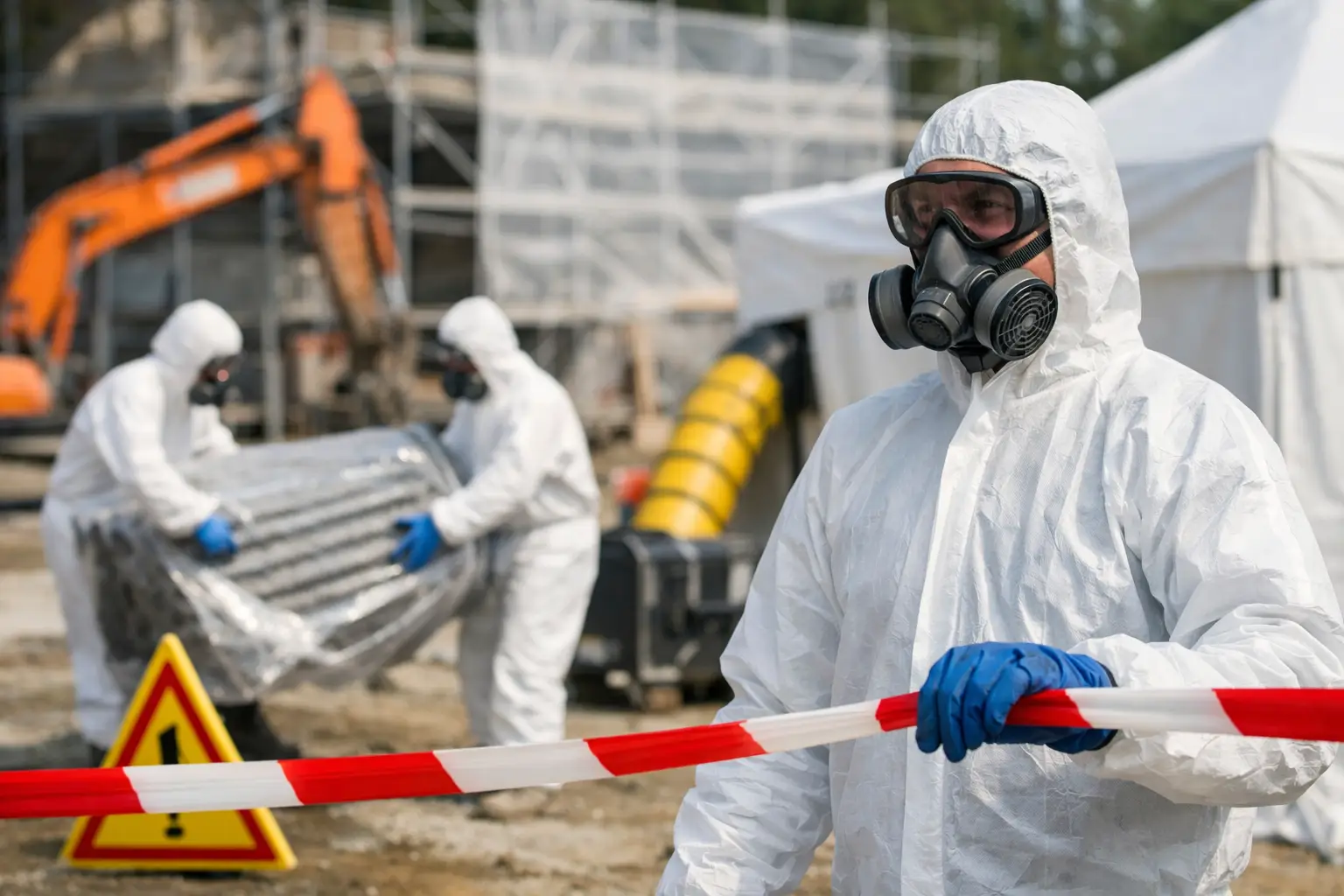 Gefahrstoffverordnung Asbest Baustelle richtig