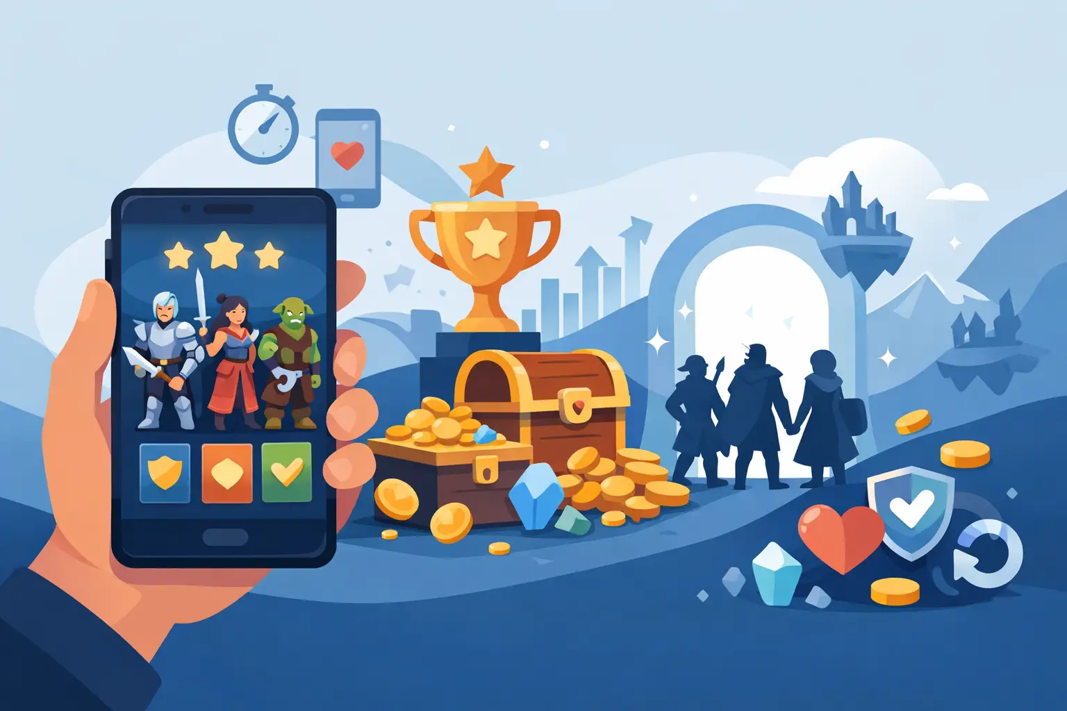 What Makes a Mobile Hero Collecting Game Last?