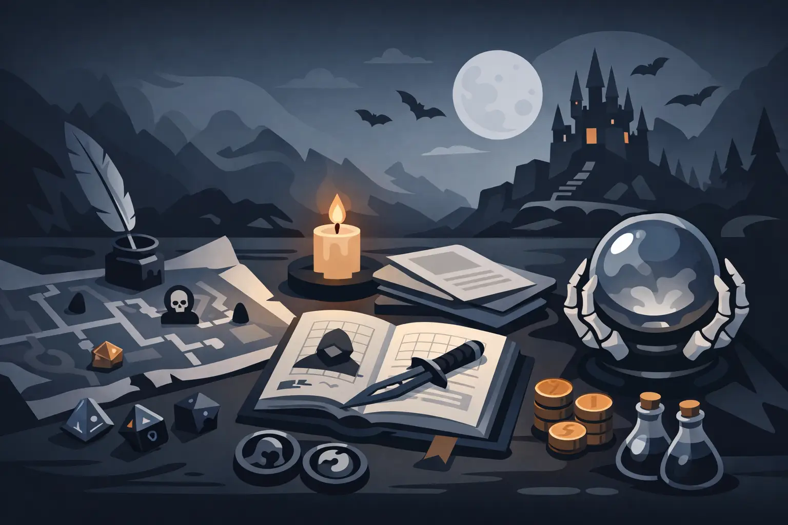 RPG Resource Planning Guide for Dark Campaigns