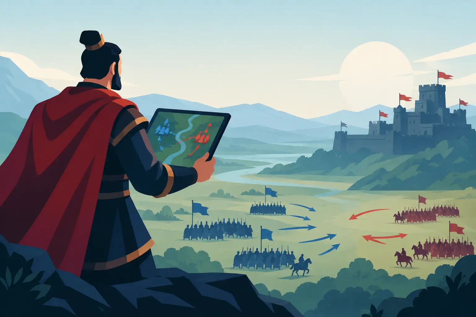 Mobile Battle Positioning Guide for Warlords