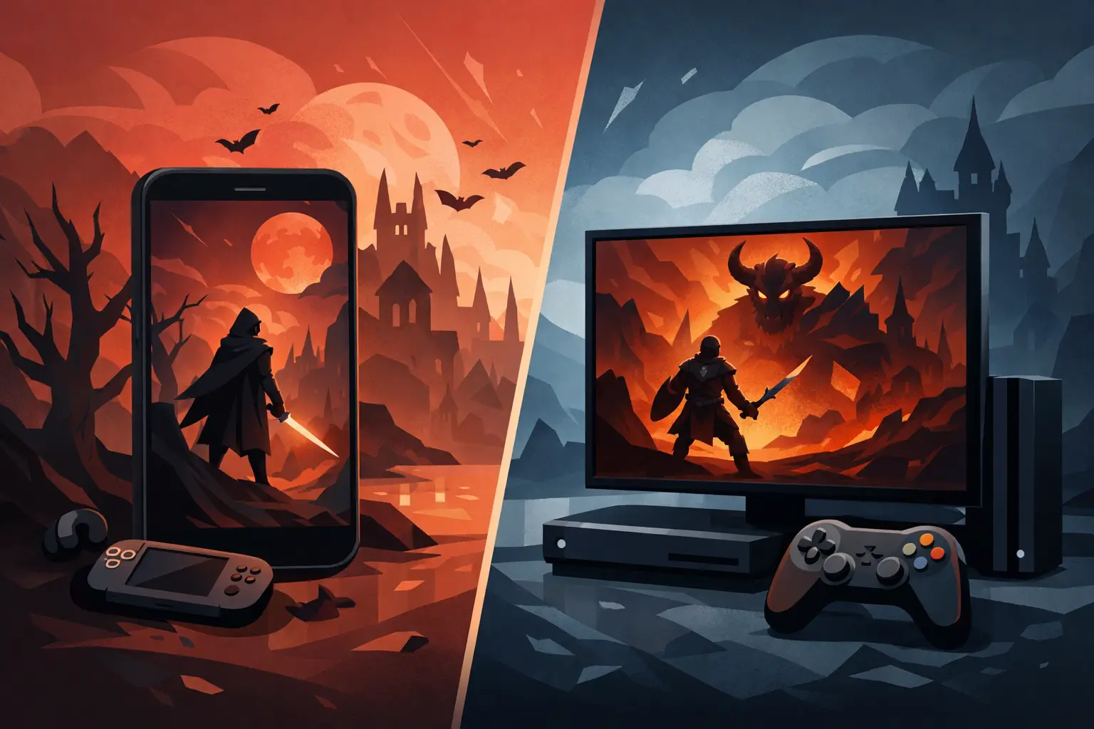 Mobile Versus Console RPGs for Dark Fantasy Fans