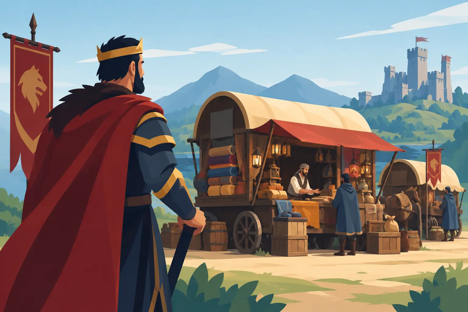 Mobile Bazaar Trading Guide for Warlords