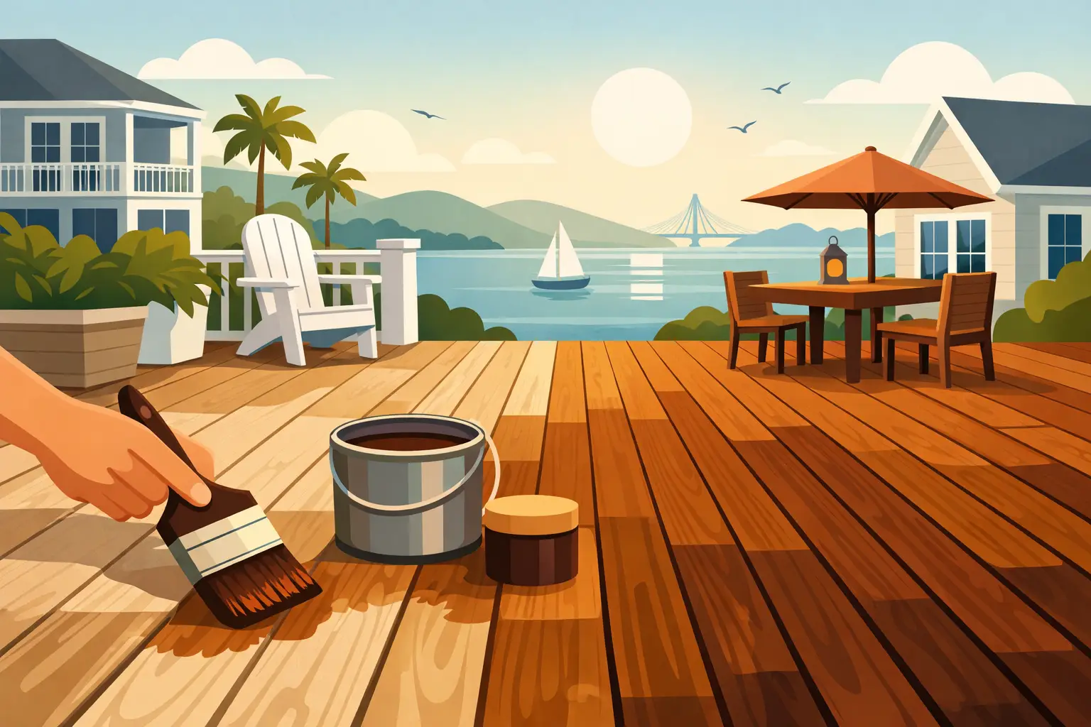 Deck Staining for Charleston Homes That Lasts
