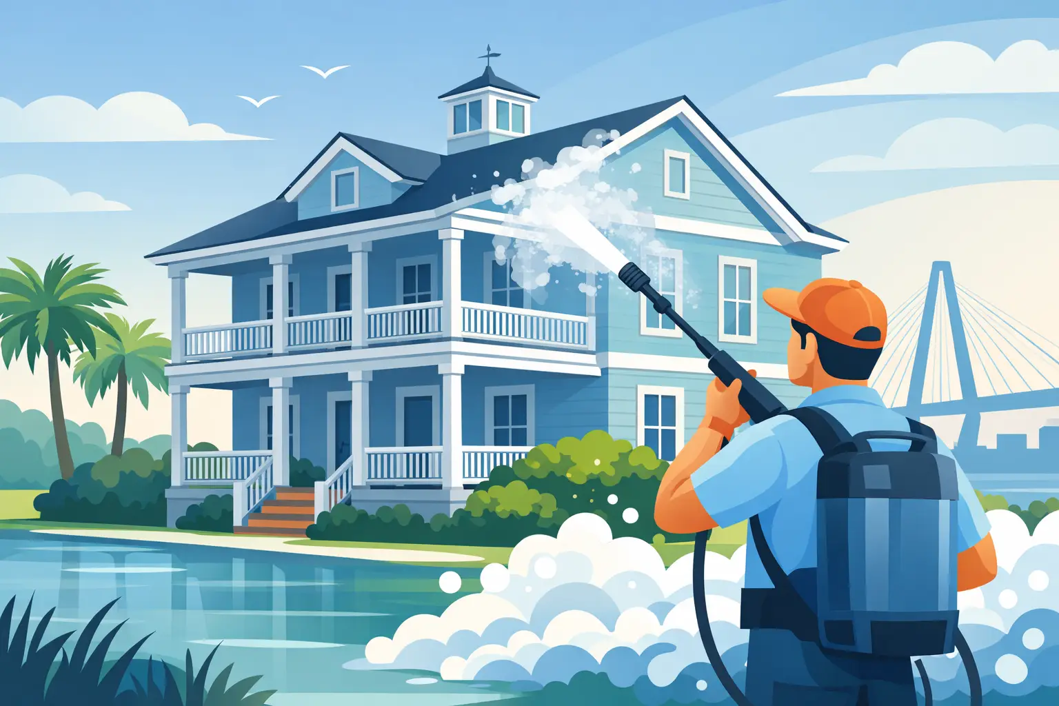 Soft Washing Charleston SC Homes Can Trust