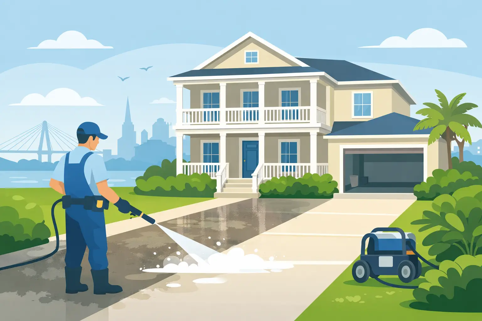 Driveway Cleaning Charleston Homeowners Can Trust