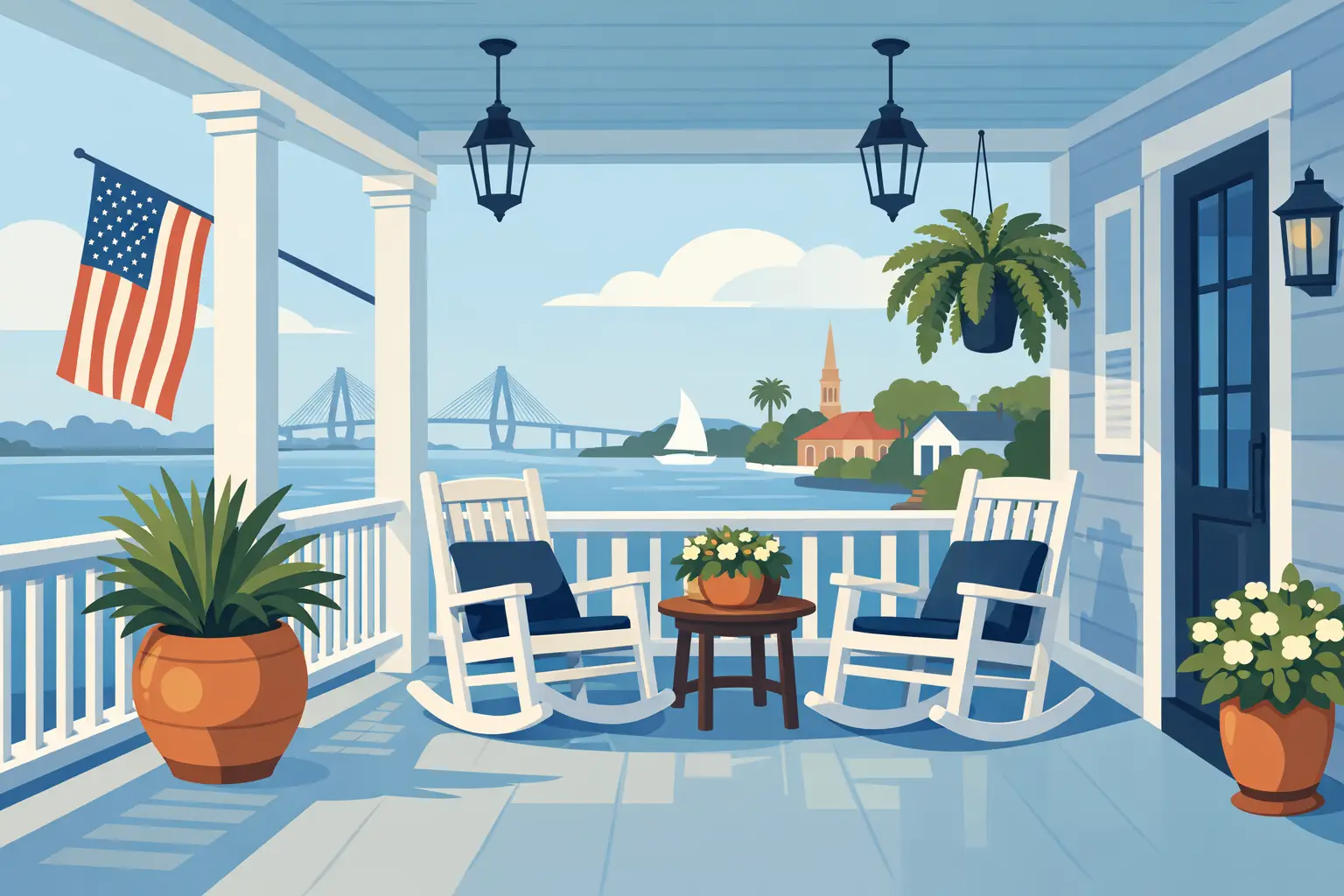 Front Porch Painting Charleston Homeowners Trust