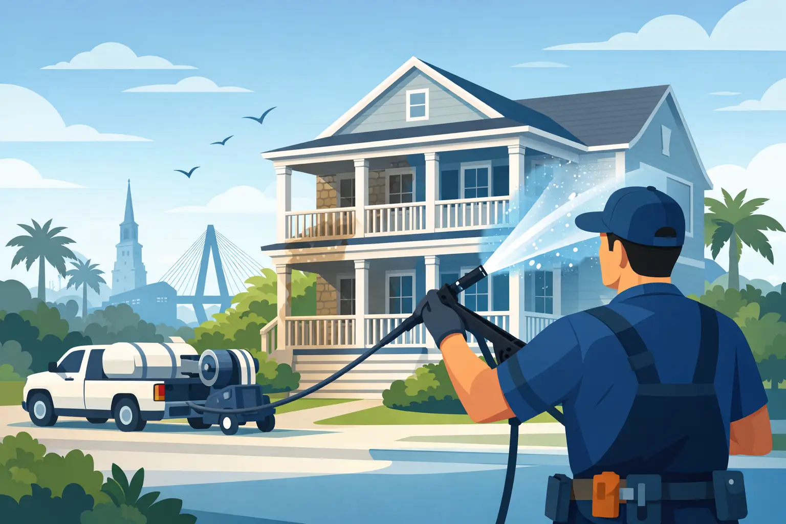 Pressure Washing Services Charleston SC for Homes