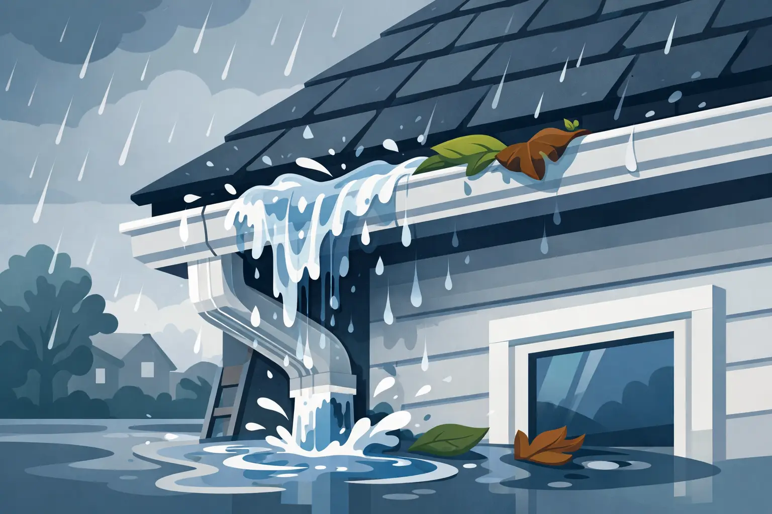 Gutter Overflow Causes and What to Do Next