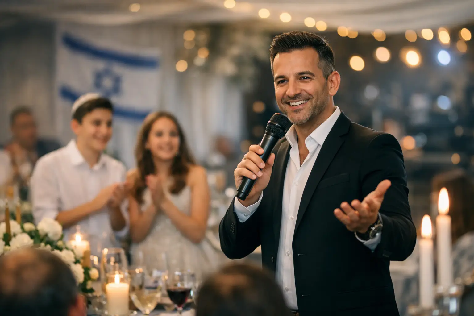למה צריך מנחה באירוע מצווה