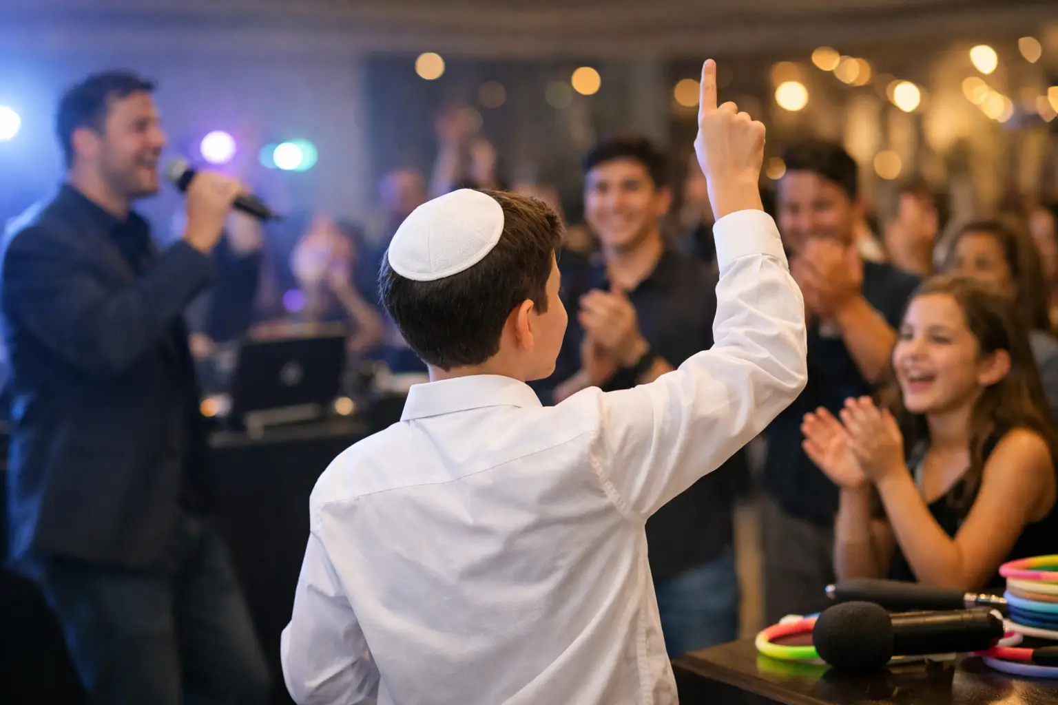 רעיונות להפעלת קהל בבר מצווה שעובדים