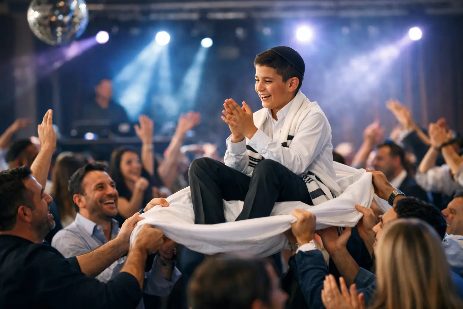 איך להרים את הרחבה בבר מצווה באמת