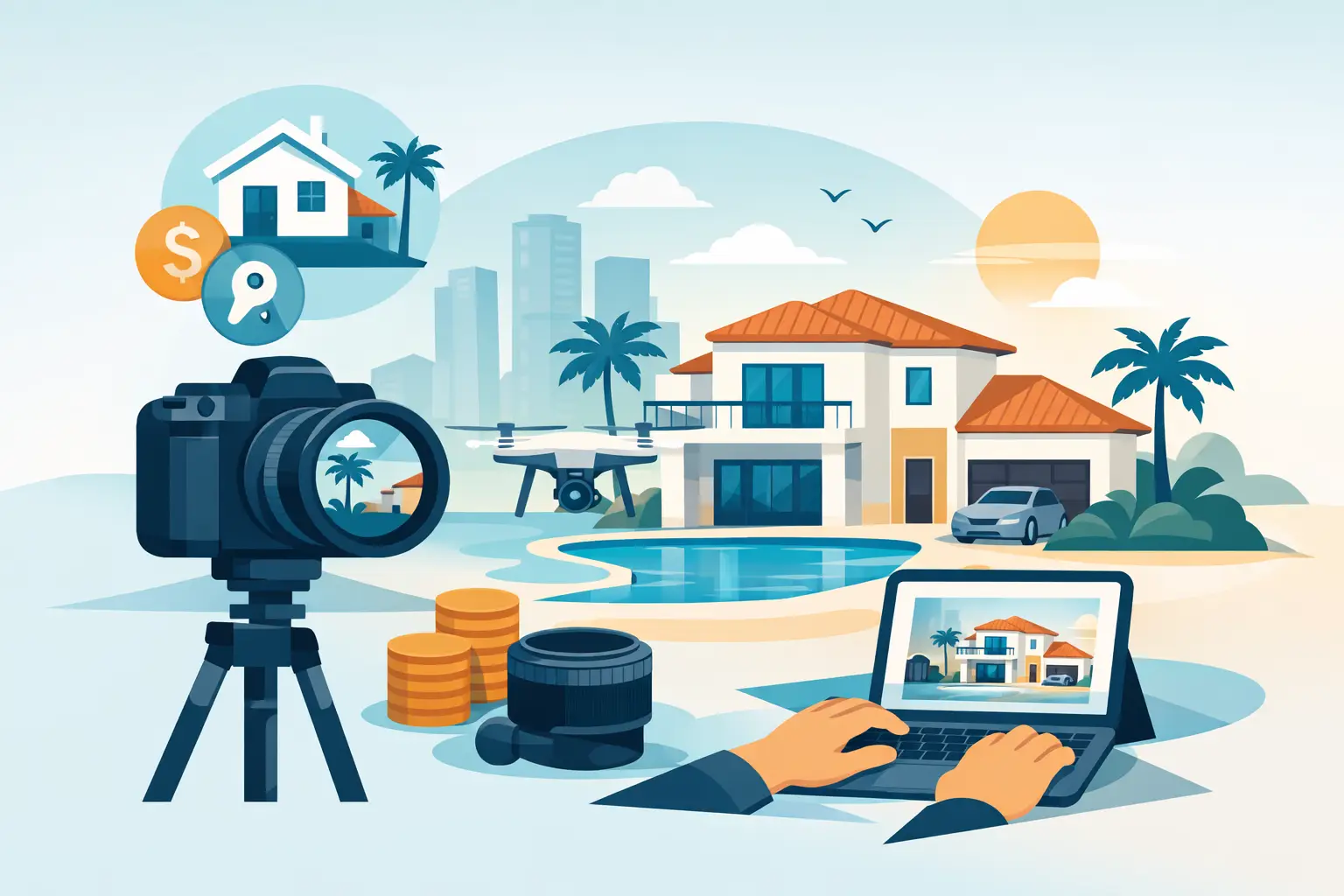 Professional Real Estate Photography Cost in Florida