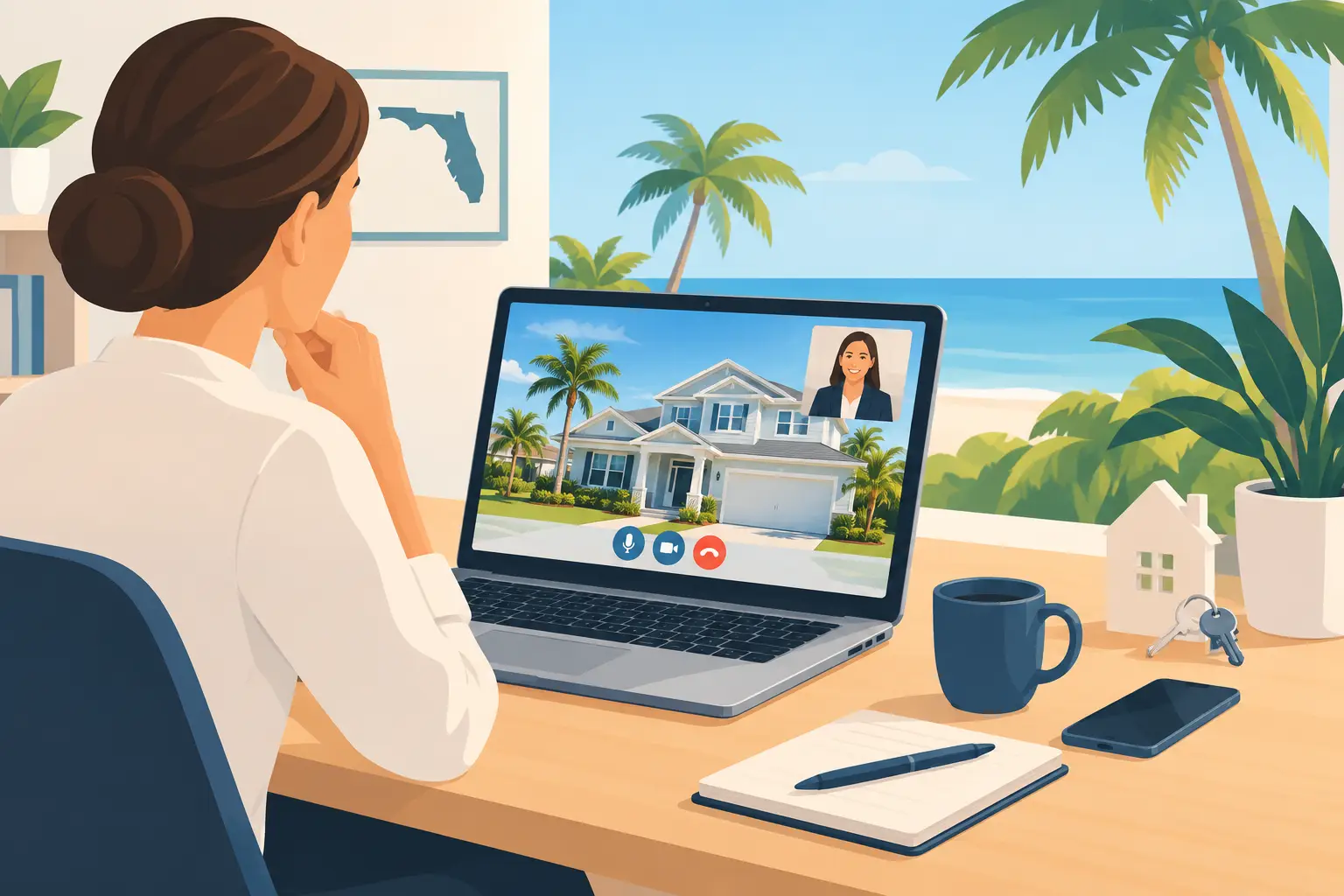 Selling a Florida Home Remotely Without Guesswork