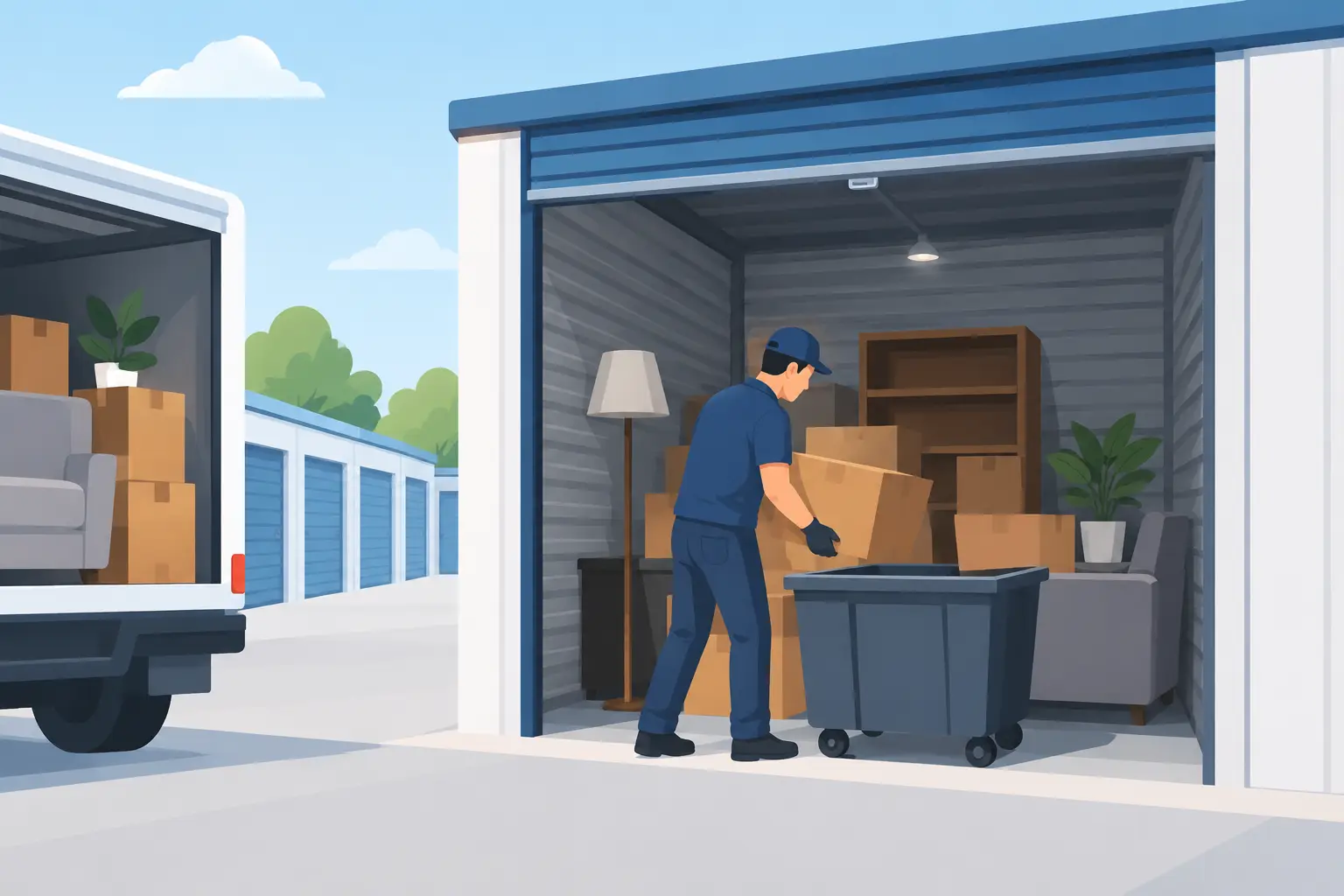 When to Book a Storage Unit Cleanout Service