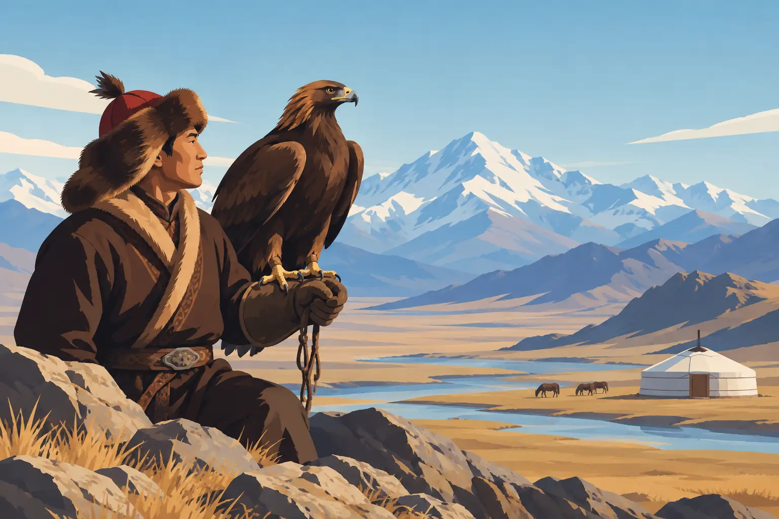 How to Meet Eagle Hunters in Western Mongolia