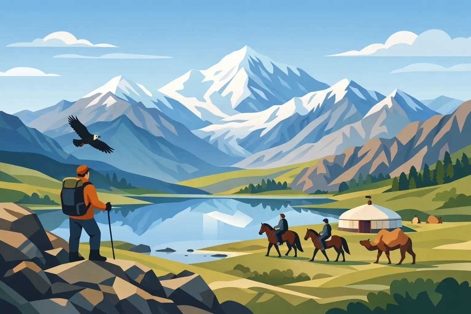 Altai Mountains Adventure Tour in Mongolia