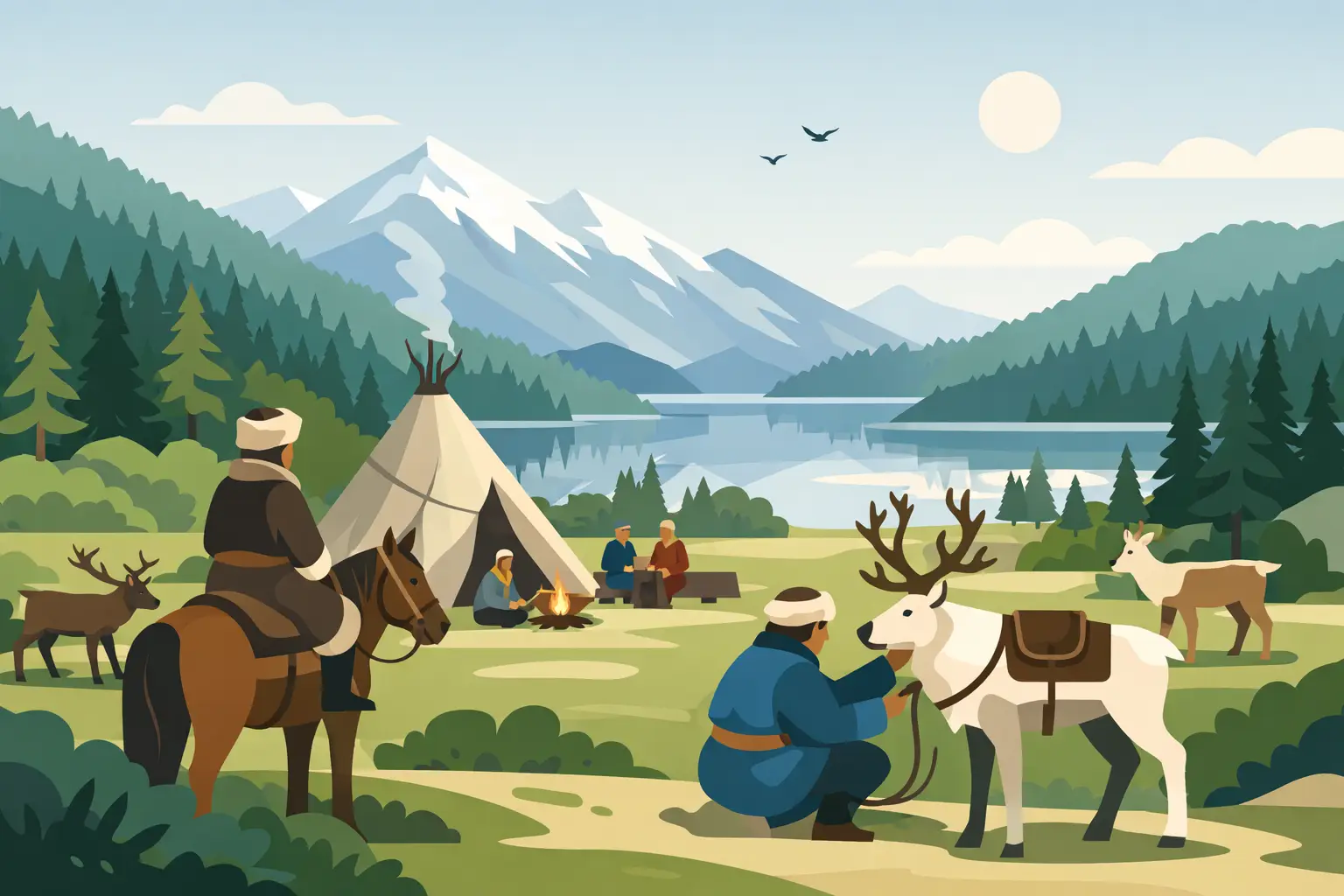 Mongolia Taiga Tour With Tsaatan Reindeer Herders