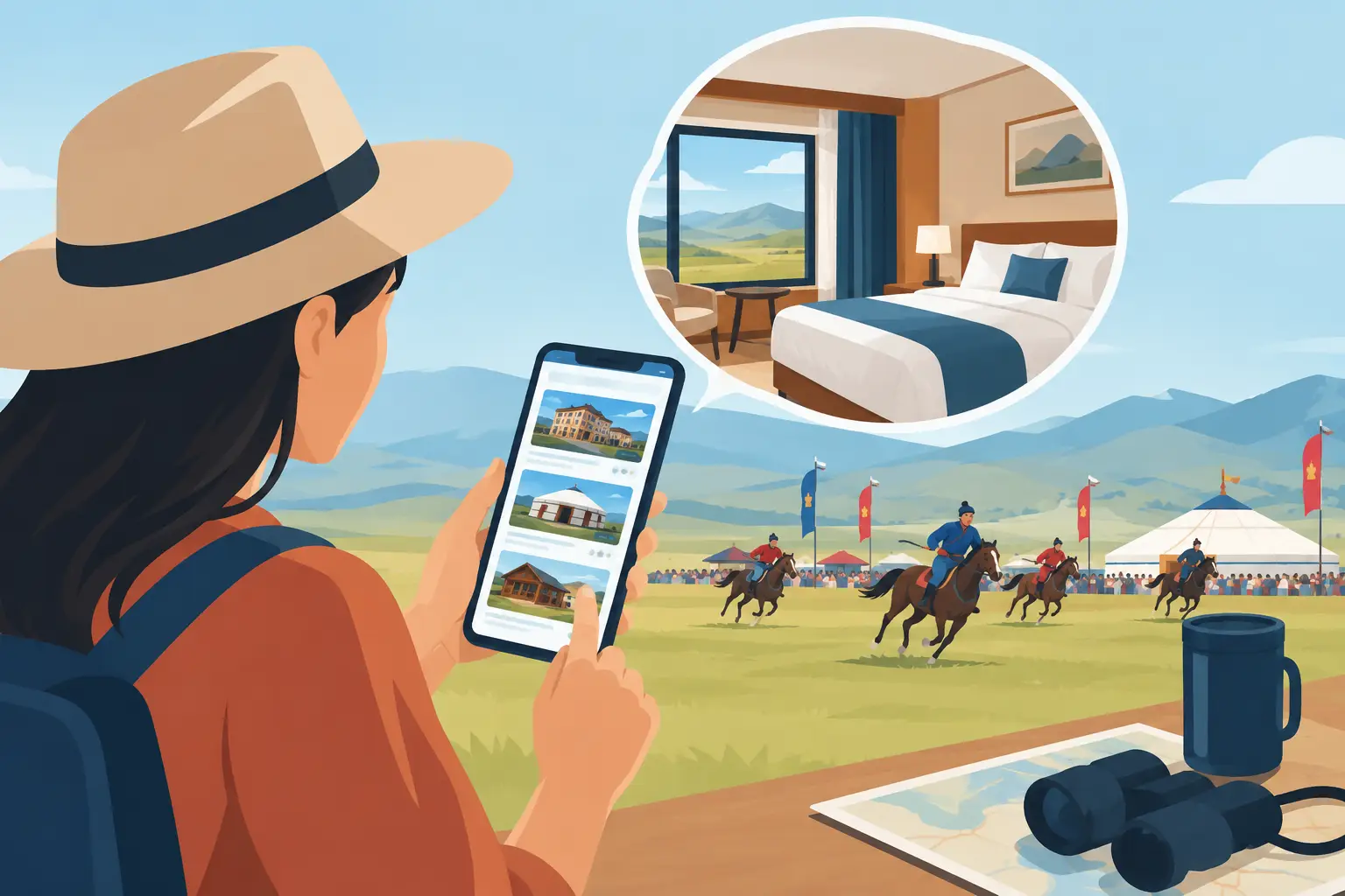 Naadam Accommodation Booking Made Practical