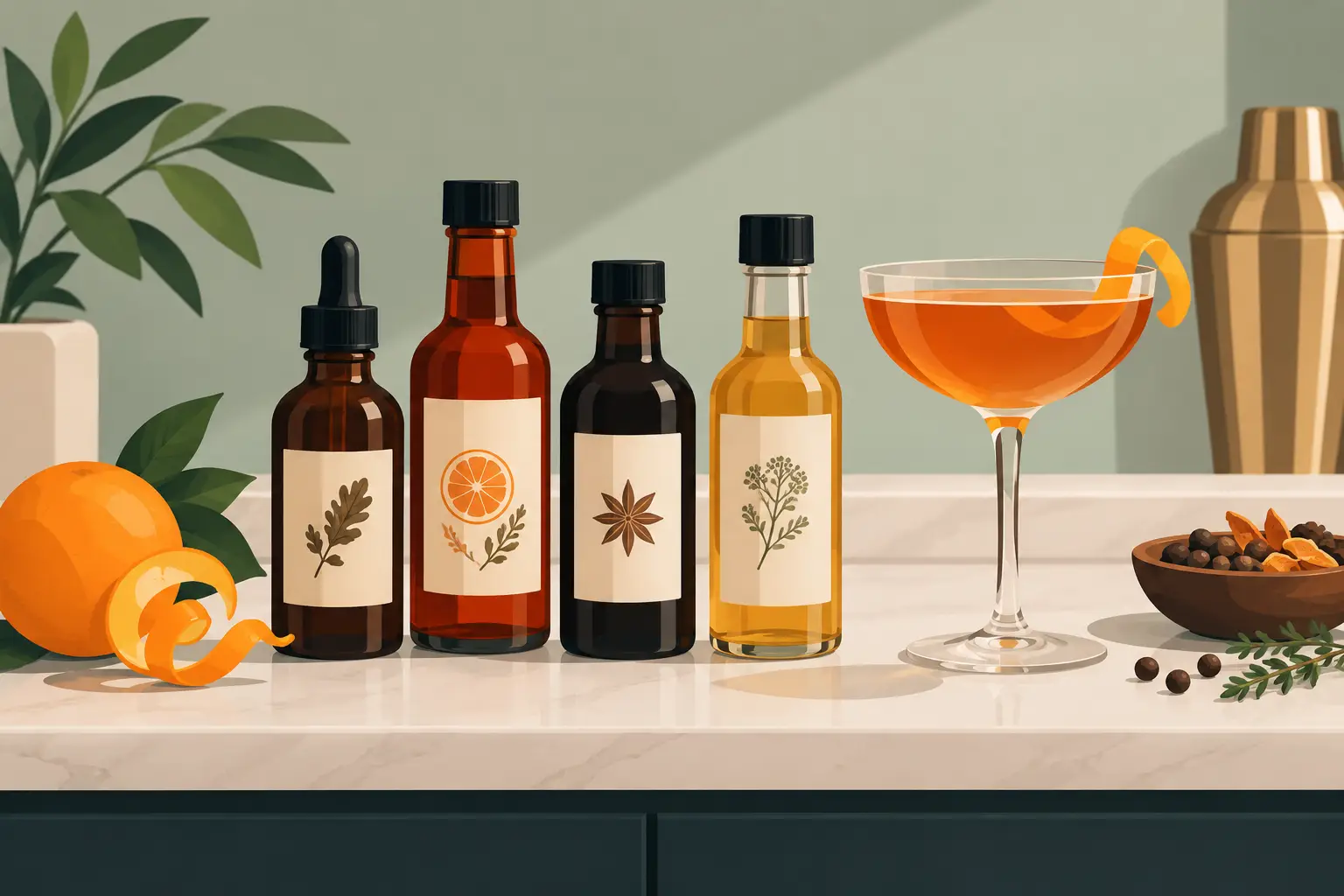 How to Choose Bitters for Cocktails at Home