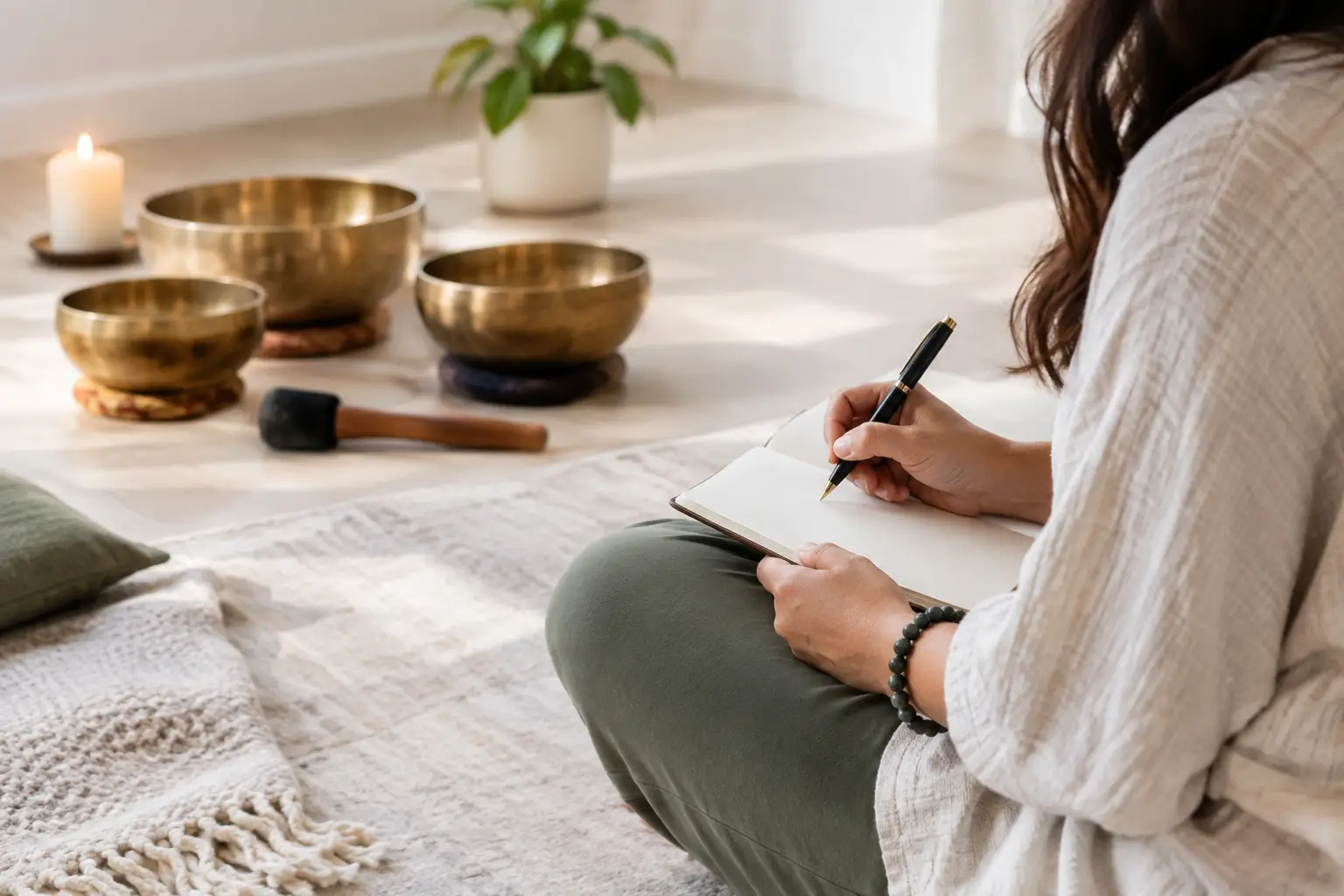 How to Journal After a Sound Bath with Ease