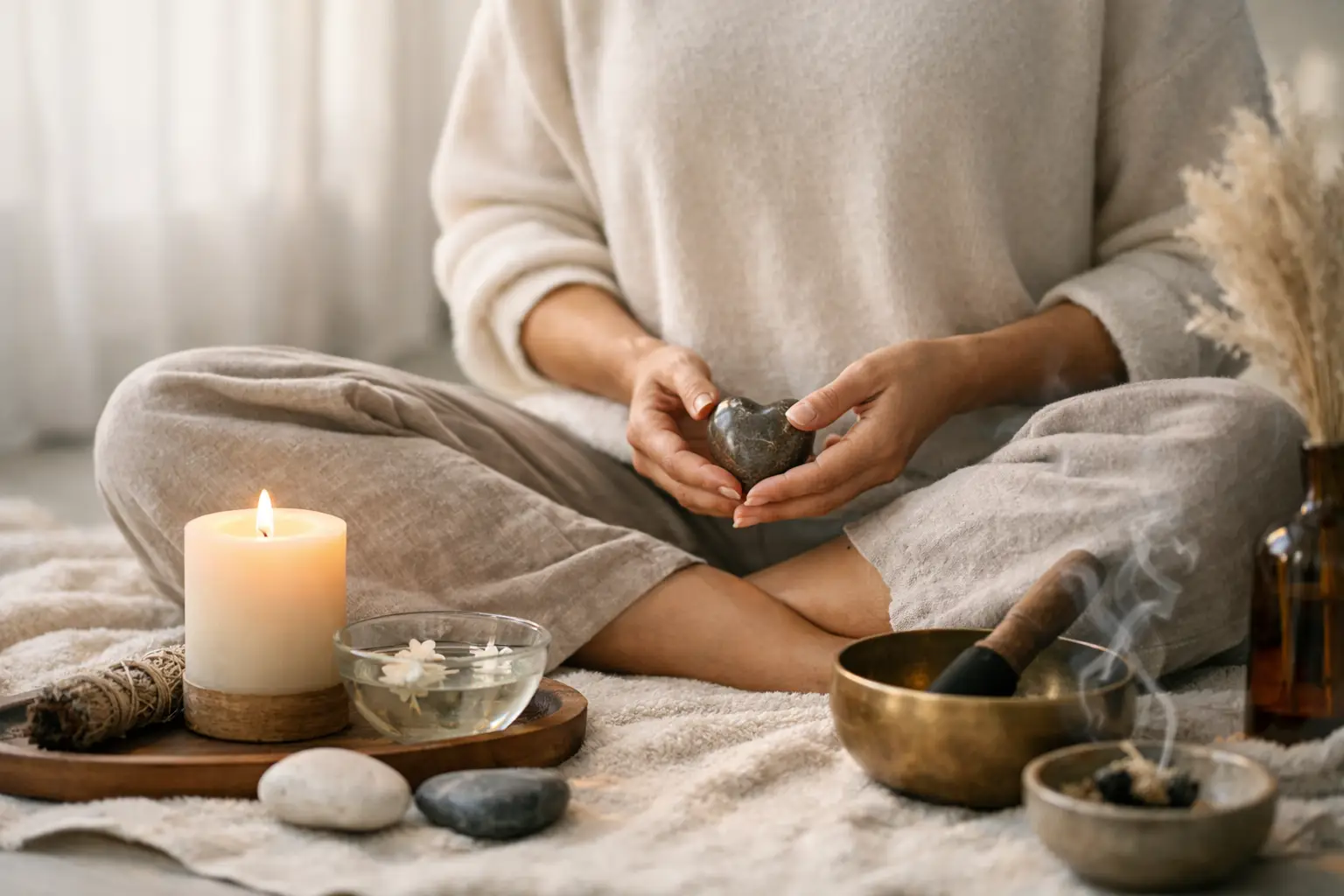 How to Create a Healing Ritual That Gently Holds You