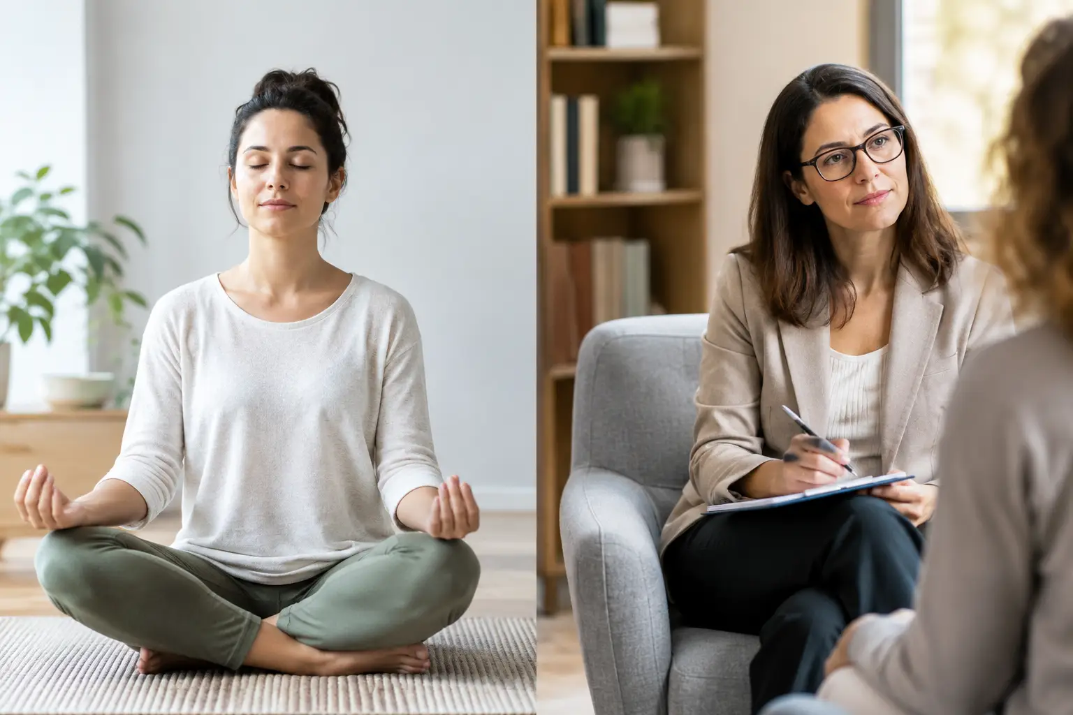 Spiritual Practice vs Therapy: What Helps When?