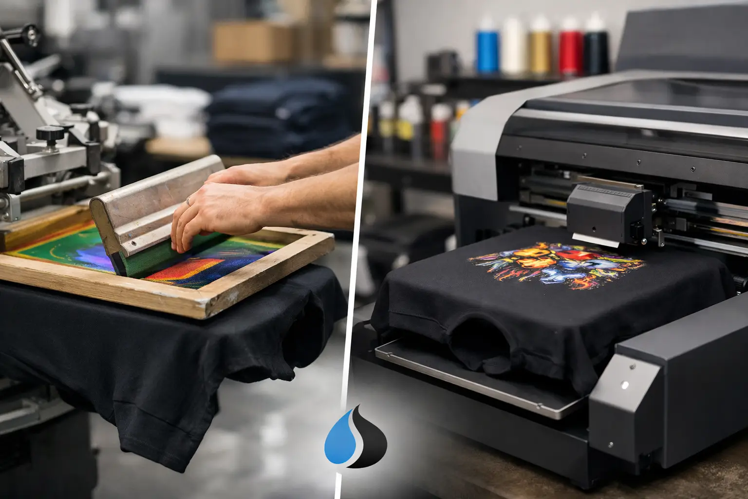 Screen Printing vs DTG for Business Apparel