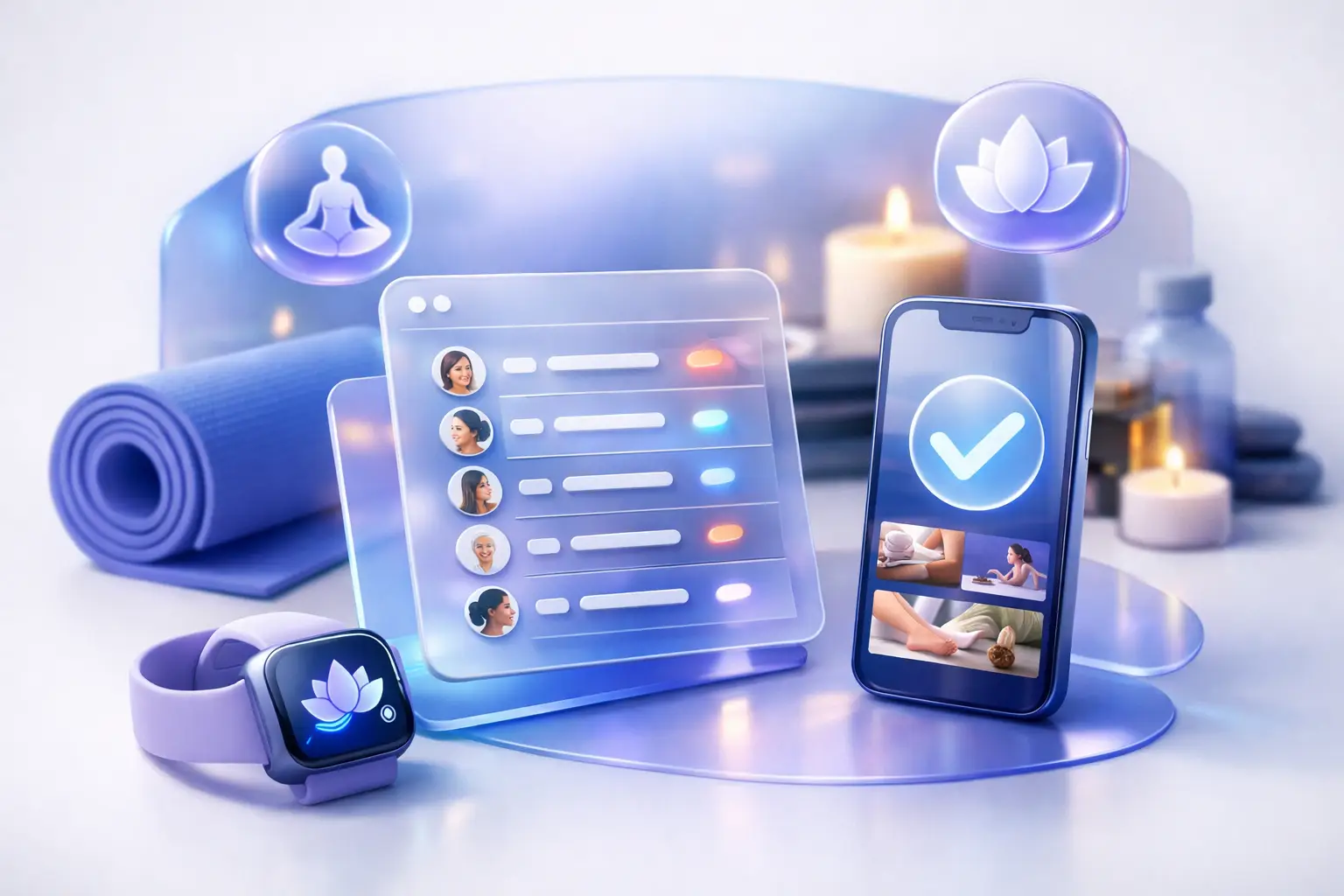 Sistema de reservas para estudios wellness