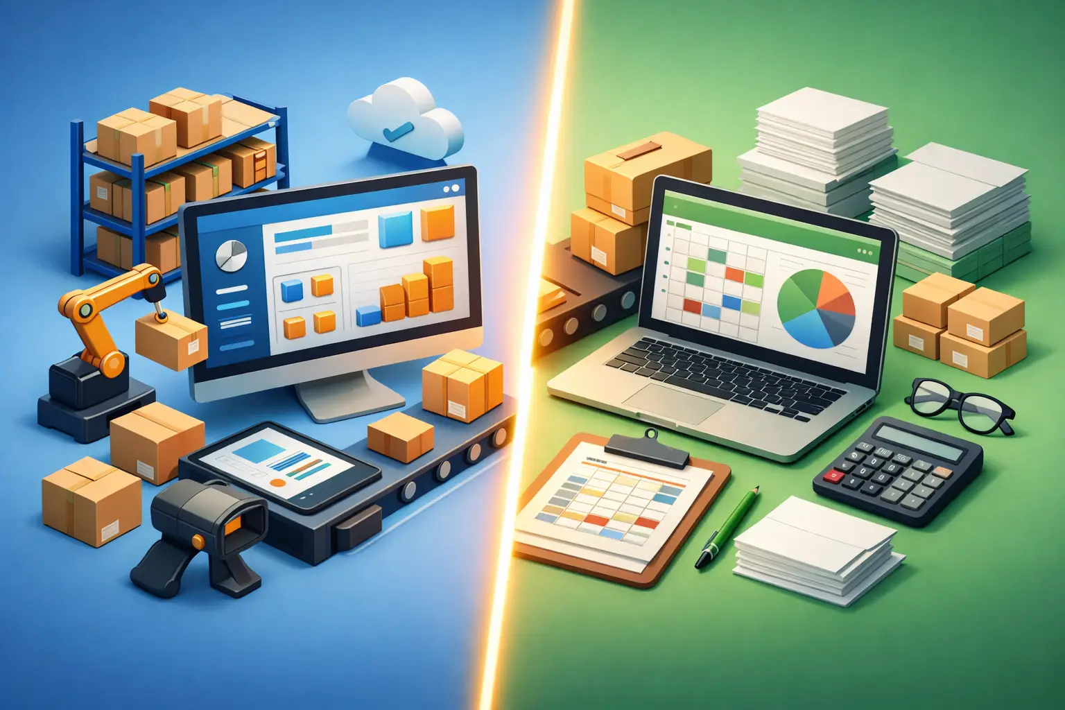 Inventory System vs Spreadsheets