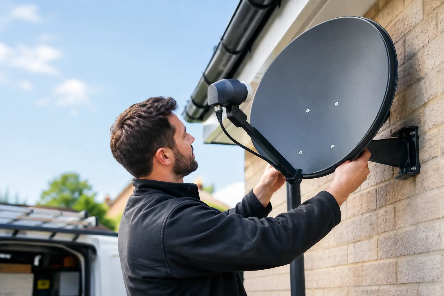Sky Q Satellite Installation: Done Properly
