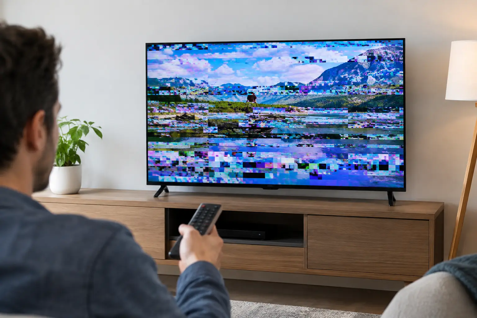 Television Picture Breaking Up? Find the Fault