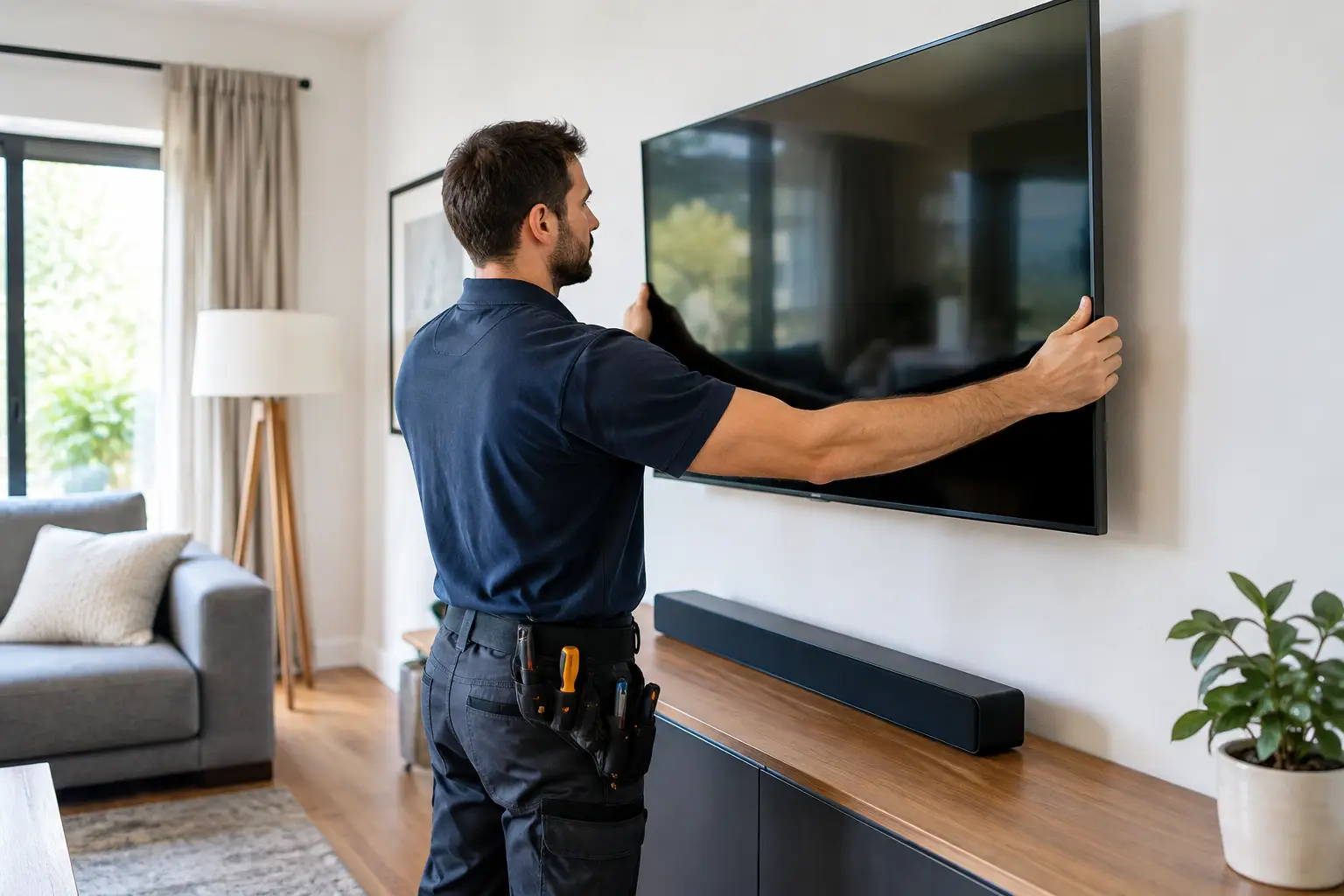 New TV Setup Service Done Right First Time