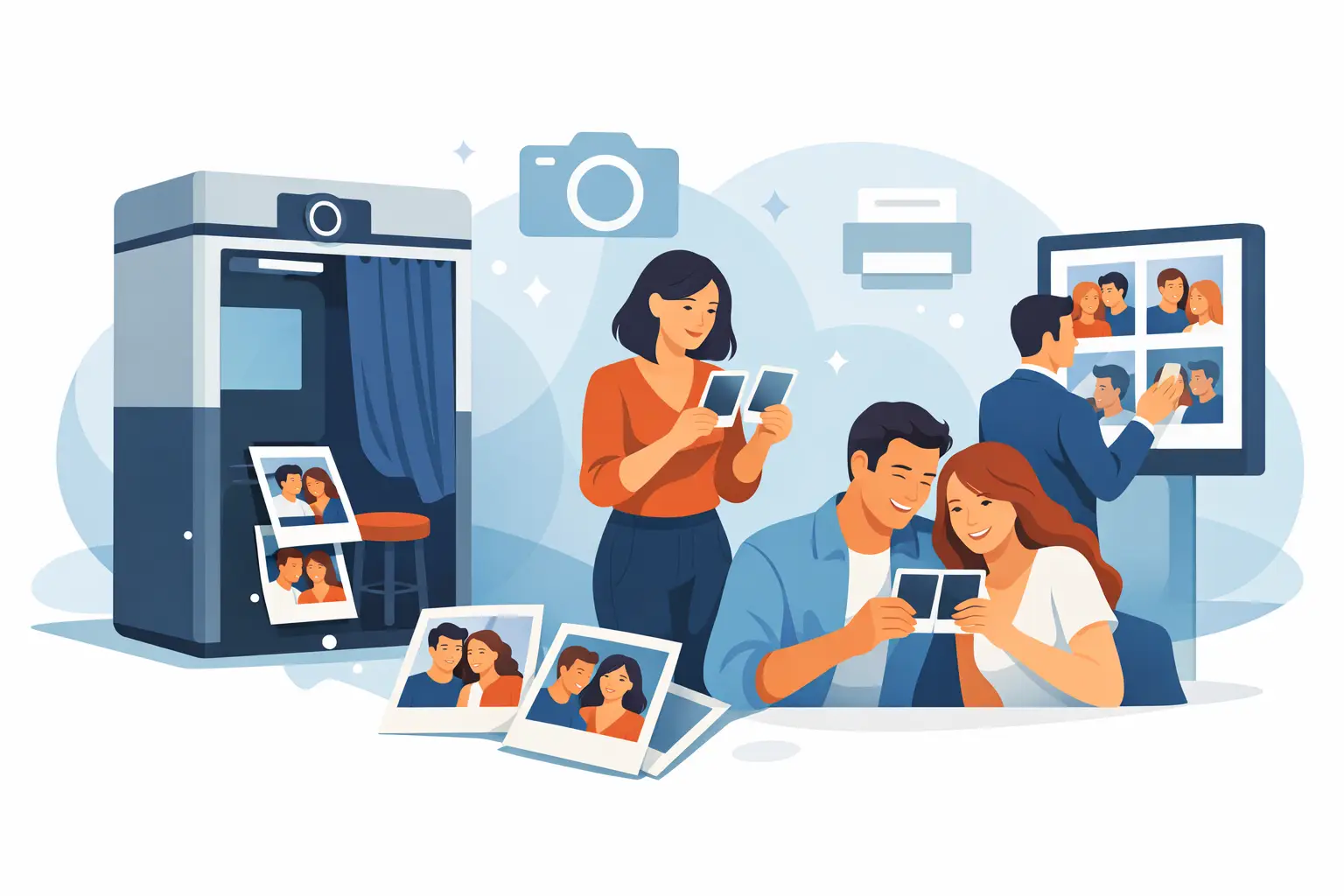 Choisir un photobooth avec impressions instantanées