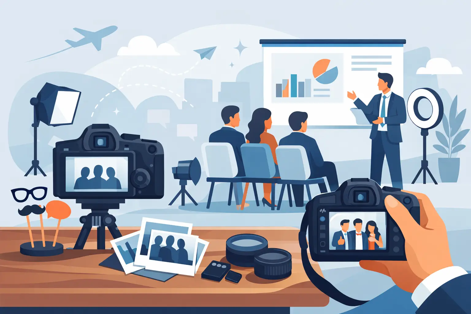 Préparer une animation photo de séminaire
