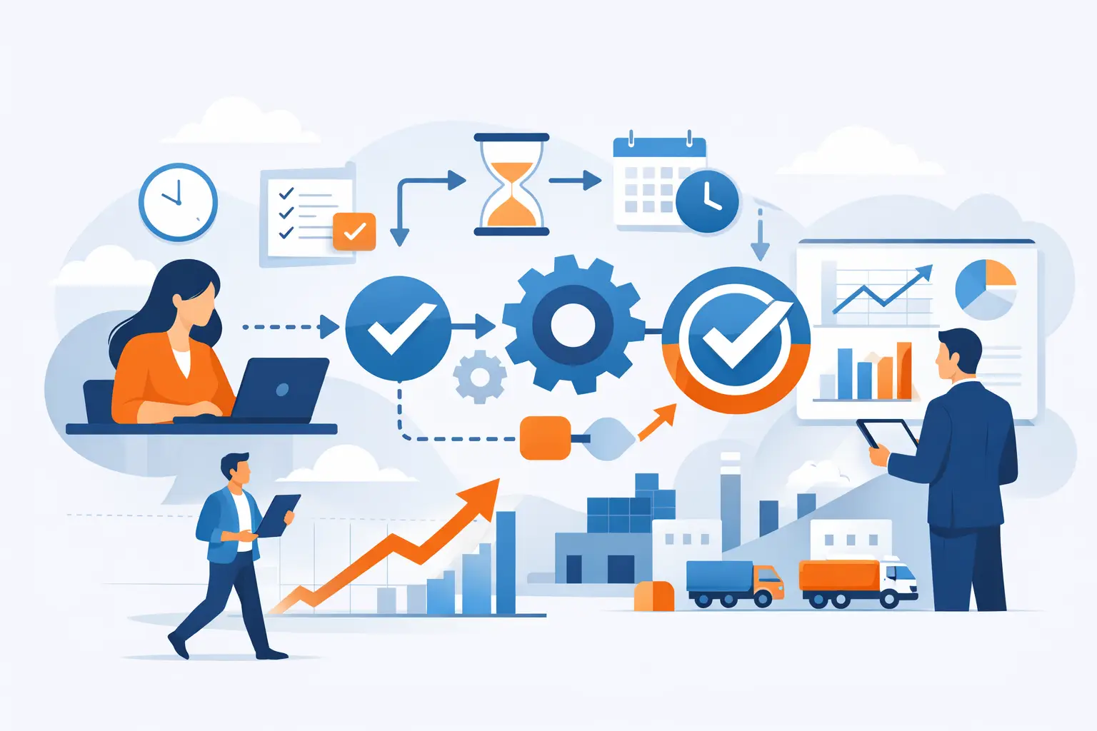 Workflow aziendale: meno ritardi, più controllo