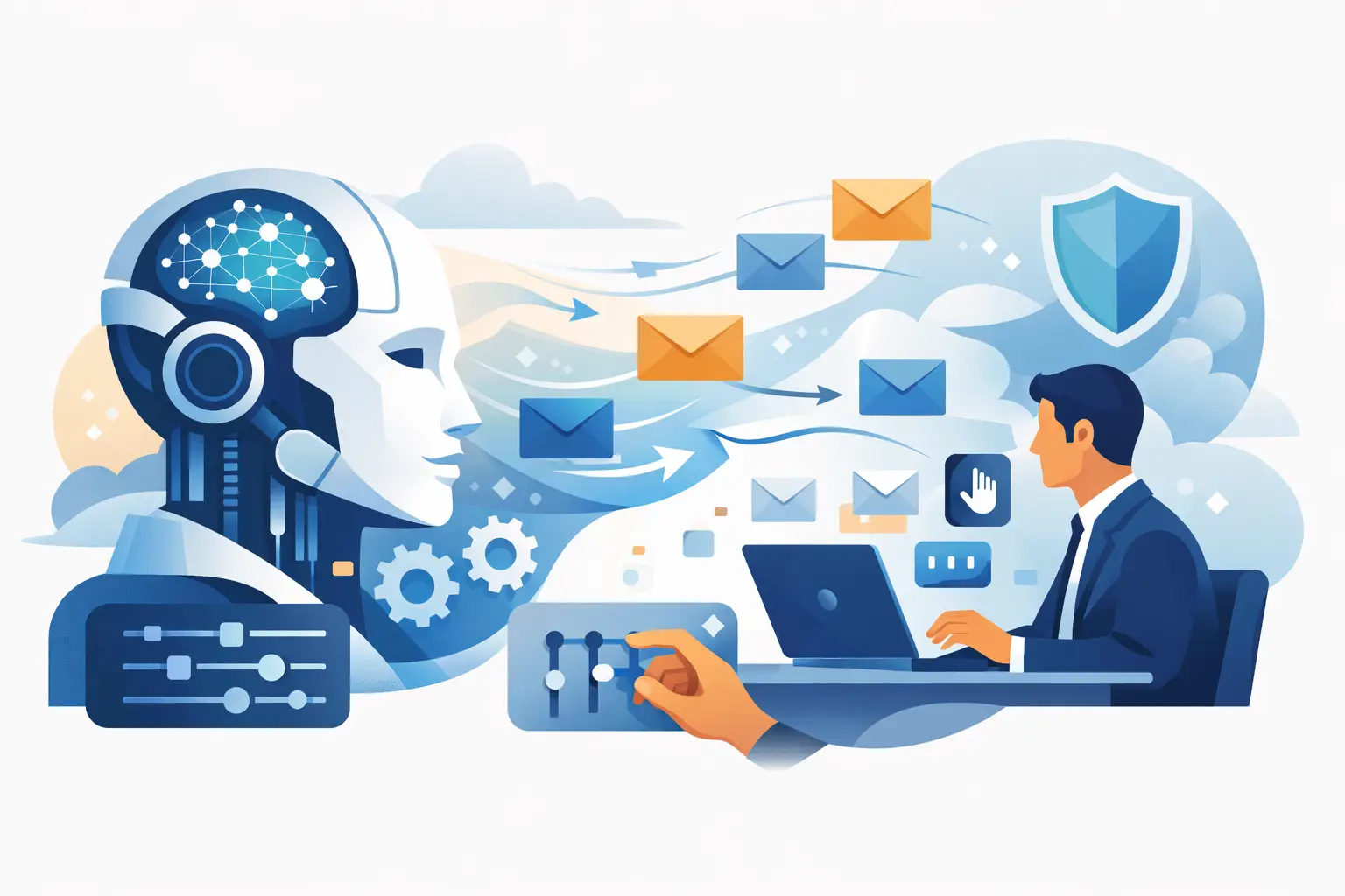 L’AI può automatizzare email senza perdere controllo