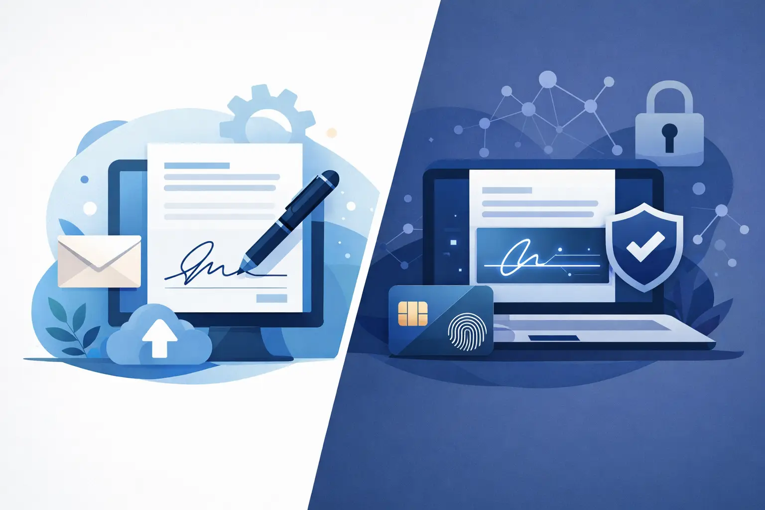 Firma elettronica vs firma digitale: cosa cambia