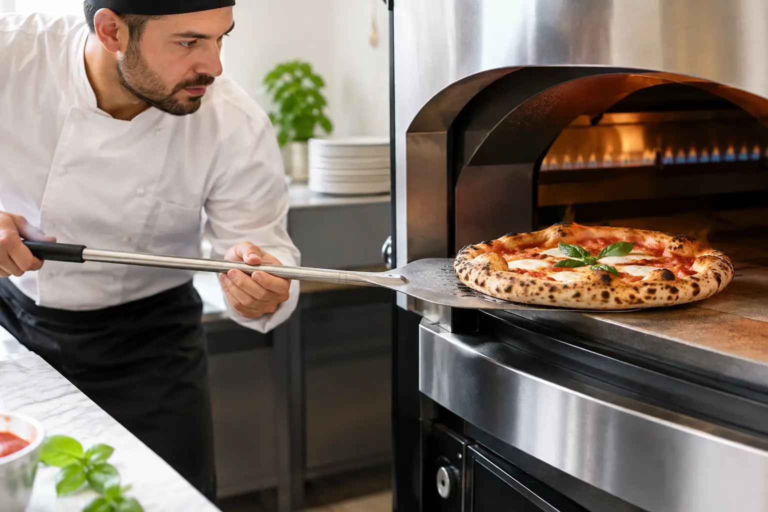 Gas Oven Pizza Baking for Neapolitan Results