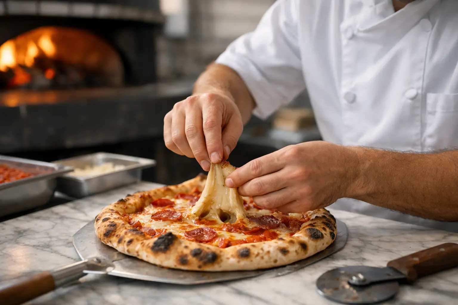 Fix an Undercooked Pizza Center With Control