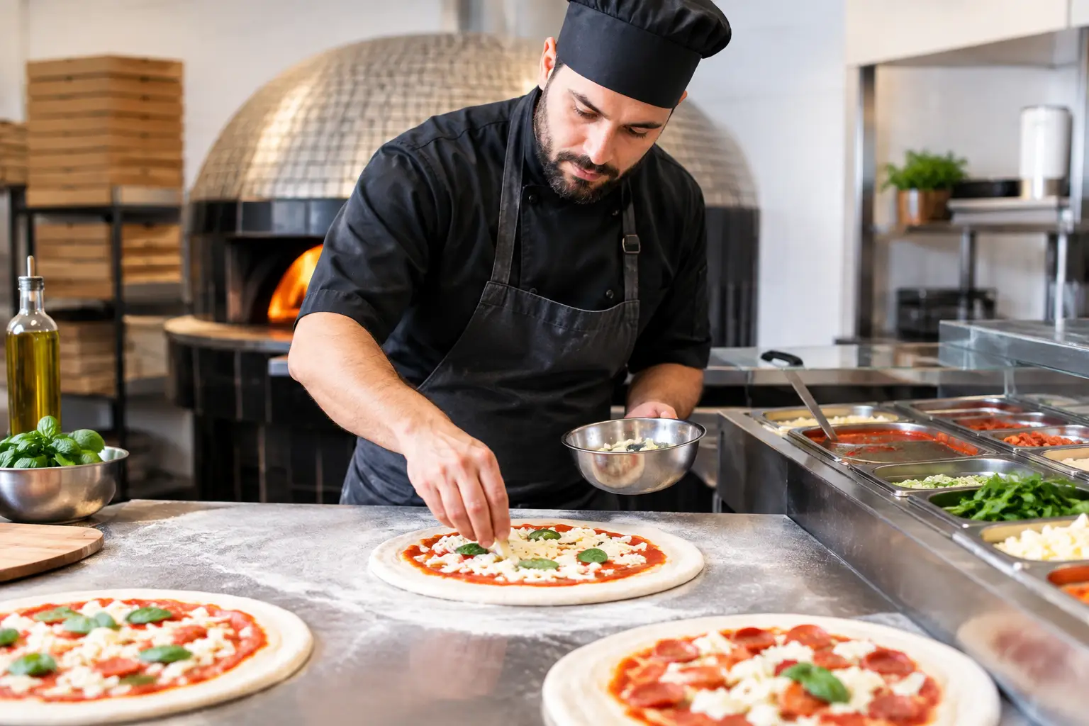 Restaurant Pizza Station Setup Guide for Speed