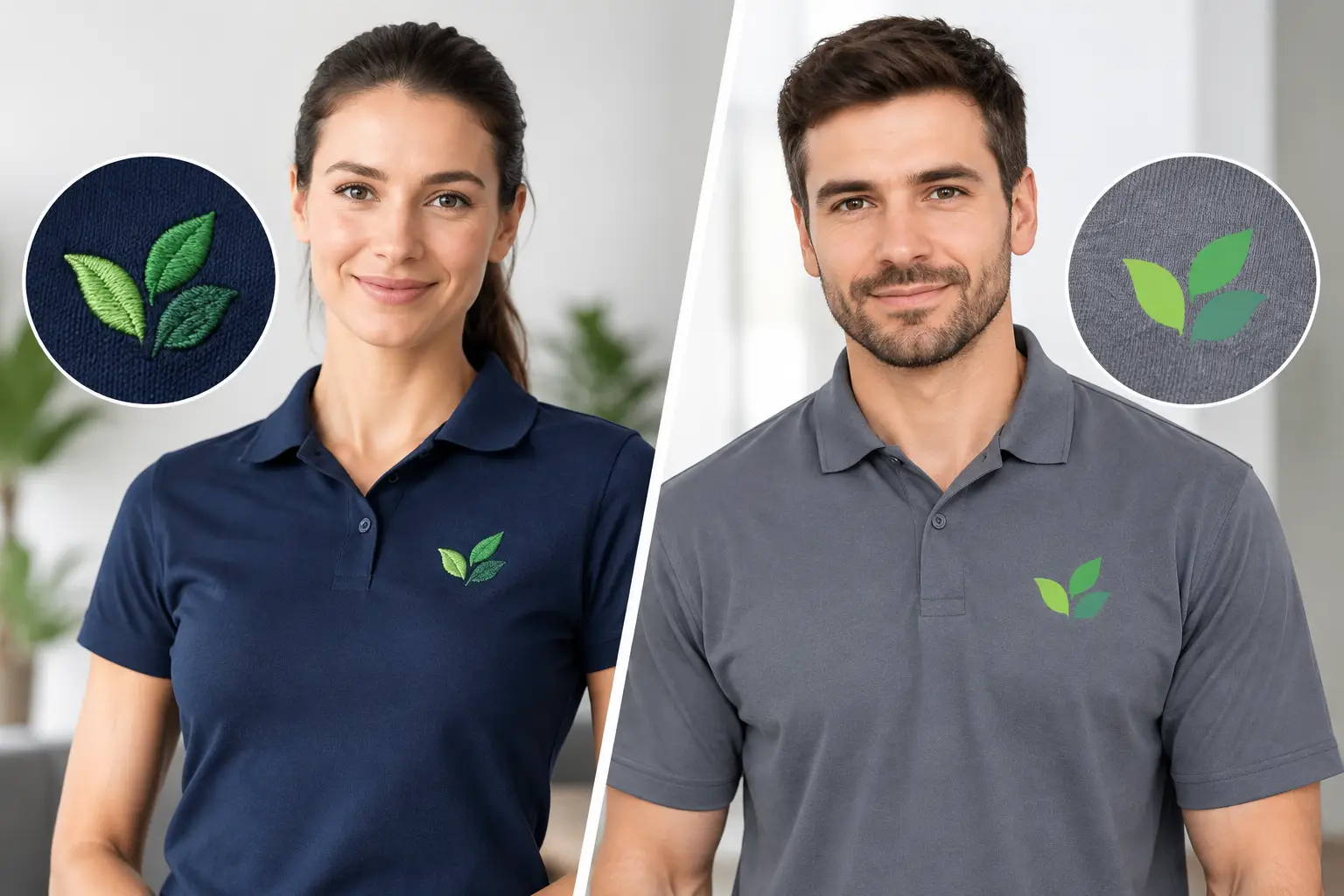 Embroidered Versus Printed Uniforms Compared