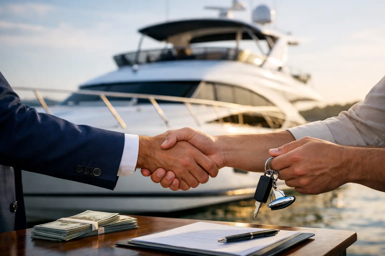 Vendre son bateau de luxe au bon prix
