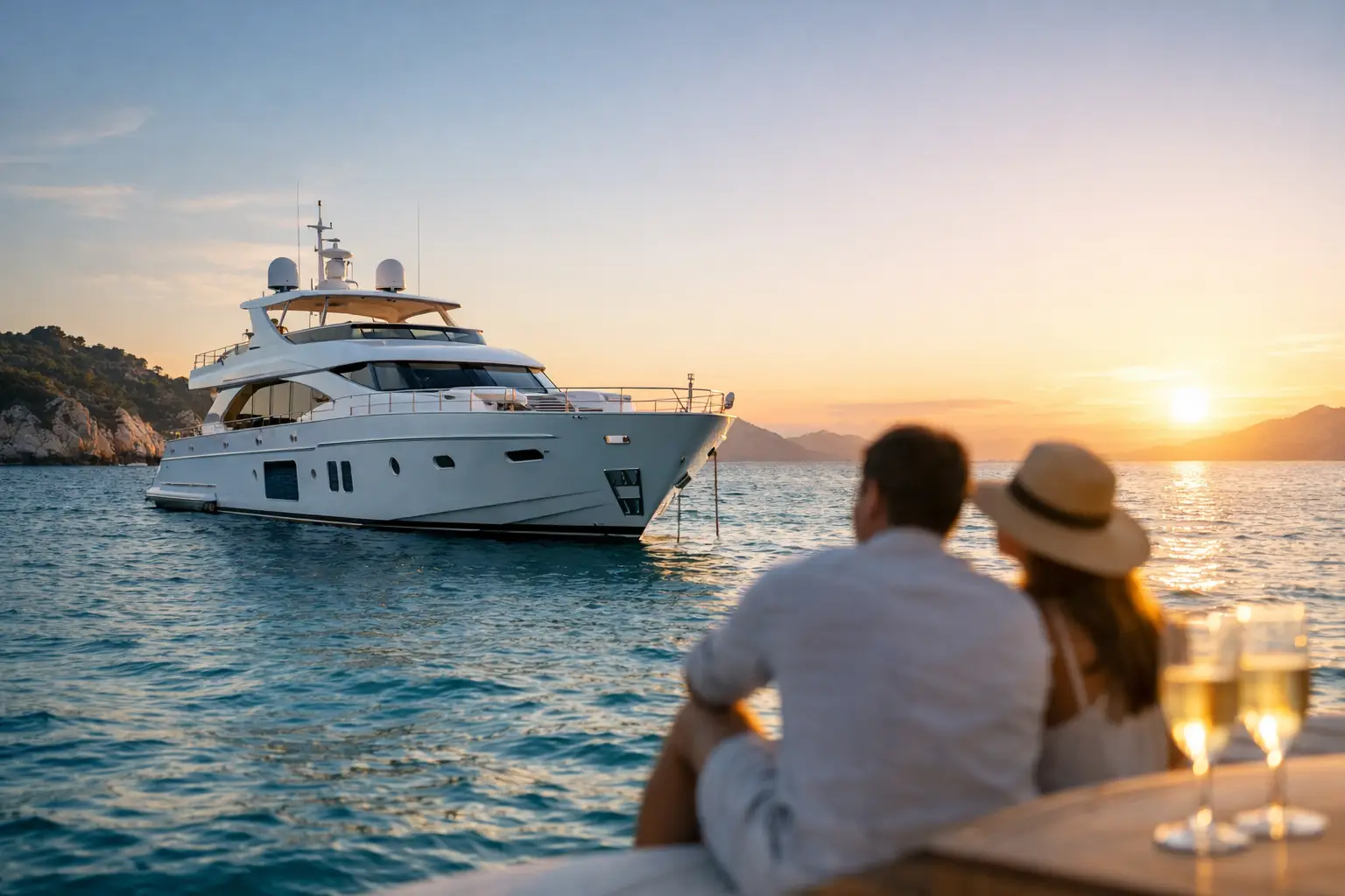 Meilleure période pour louer un yacht