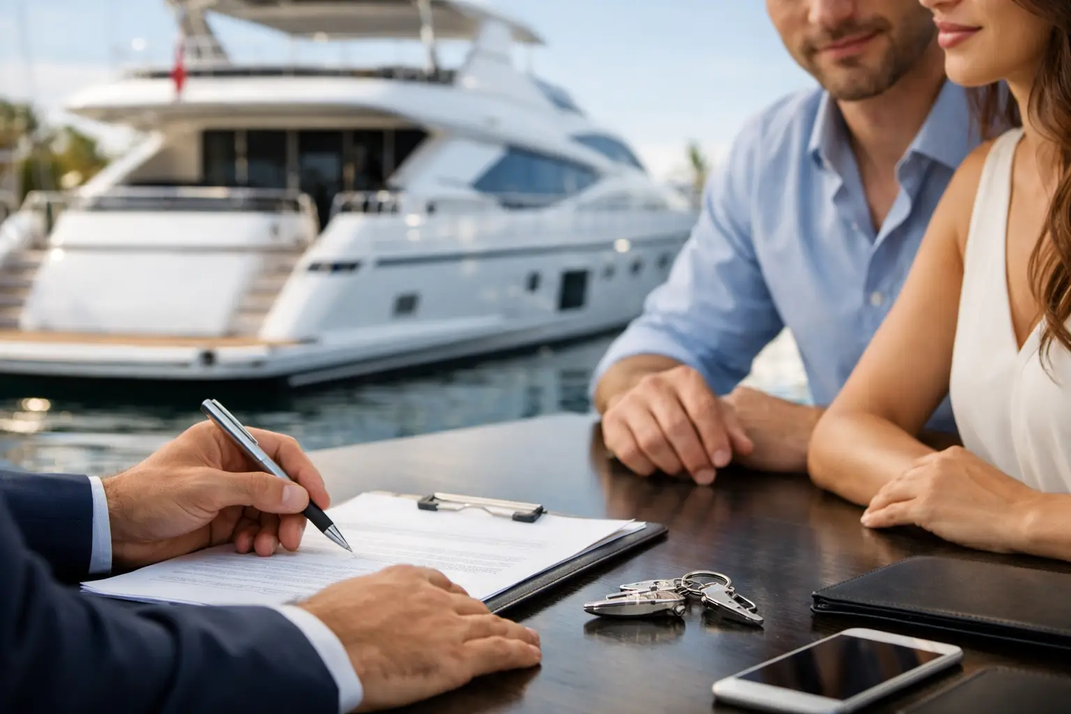 Mandat vente yacht : ce qu’il faut vérifier