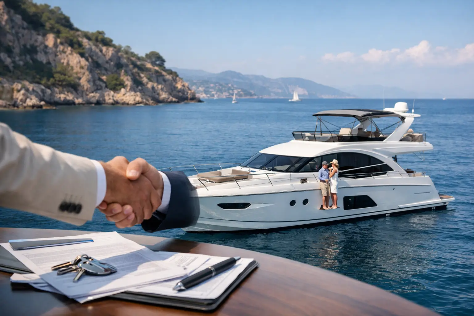 Vente yacht Méditerranée : bien vendre, bien acheter