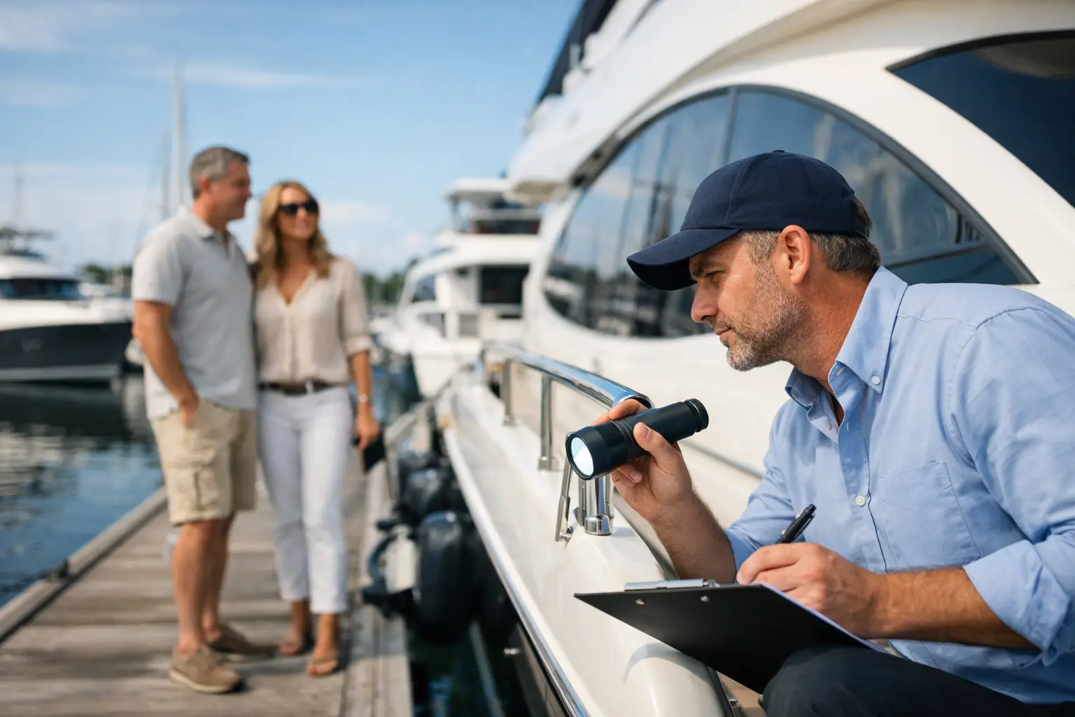 Inspection avant achat yacht - que vérifier