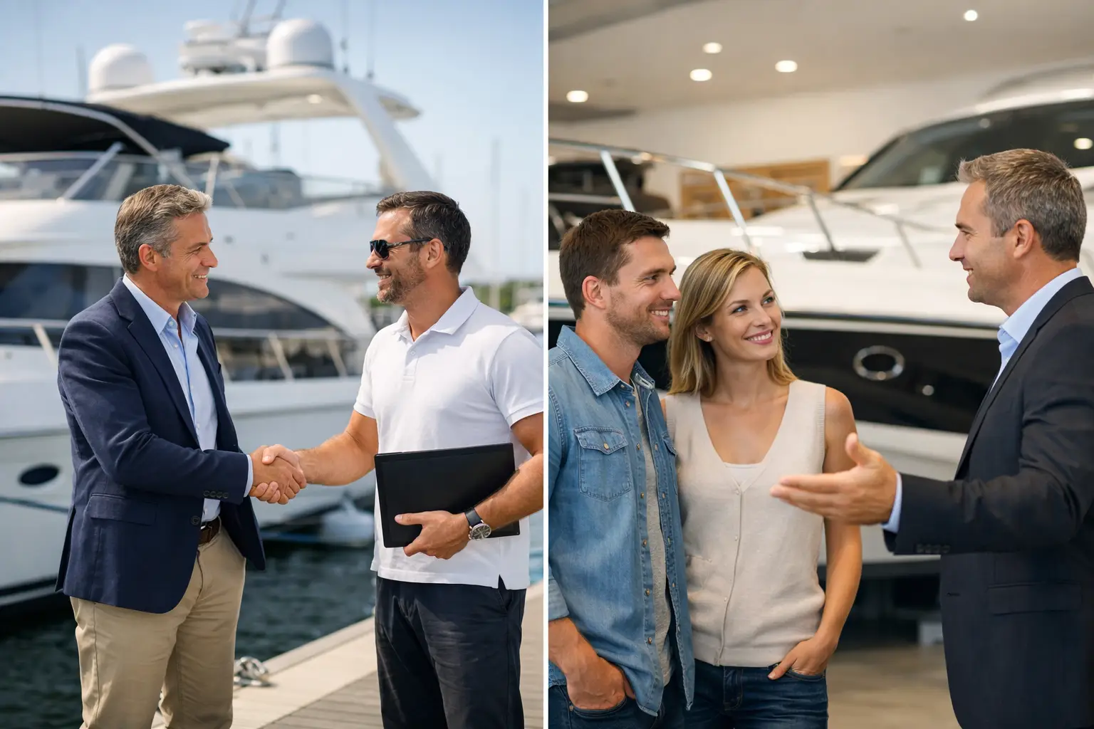Broker yacht ou concessionnaire : qui choisir ?