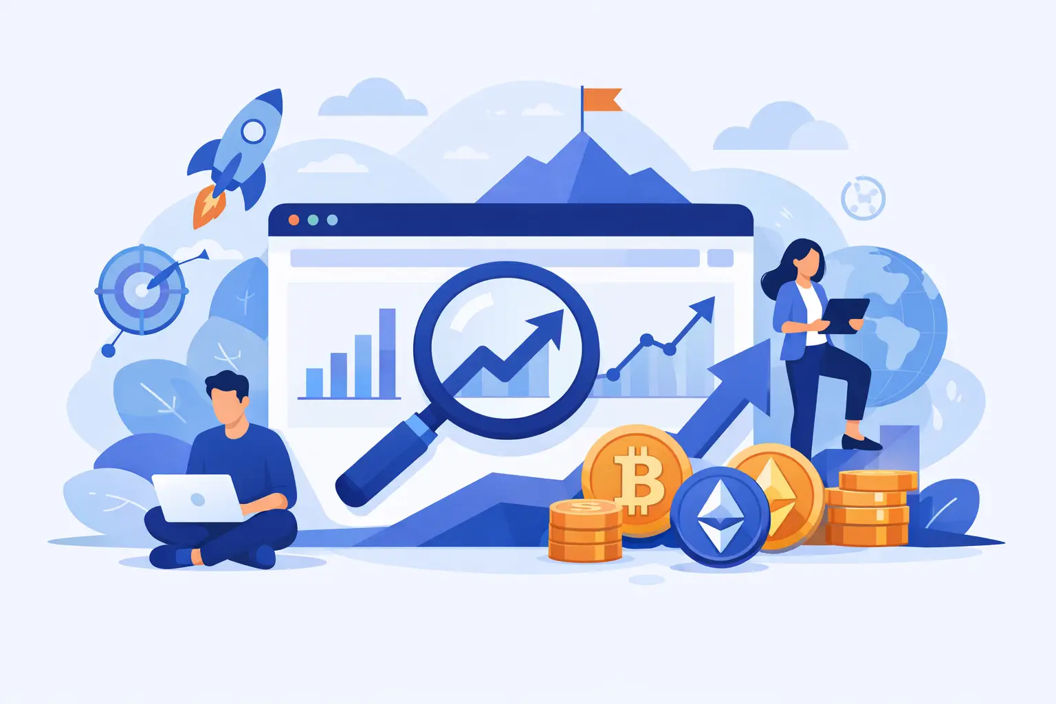 SEO for Crypto Companies: What Actually Compounds - Unchain Data