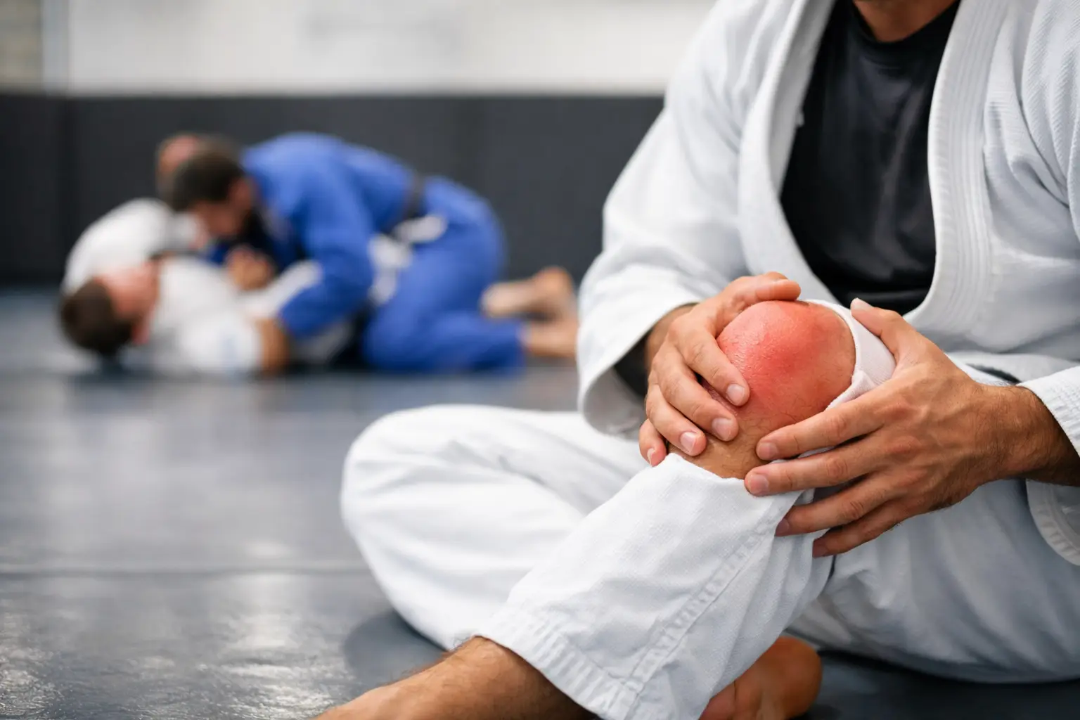 Why Do BJJ Knees Hurt After Hard Training?